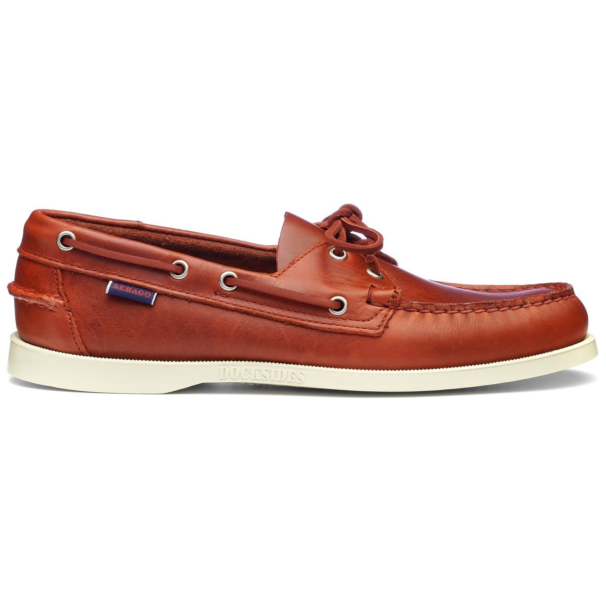Portland Waxed - Deep Red sold by Sebago