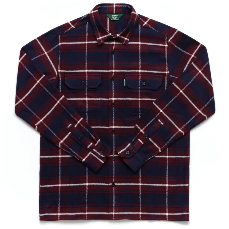 LILYBAY - SHIRTS - CLASSIC - Man - BORDEAUX-BLUE-WHITE sold by Sebago