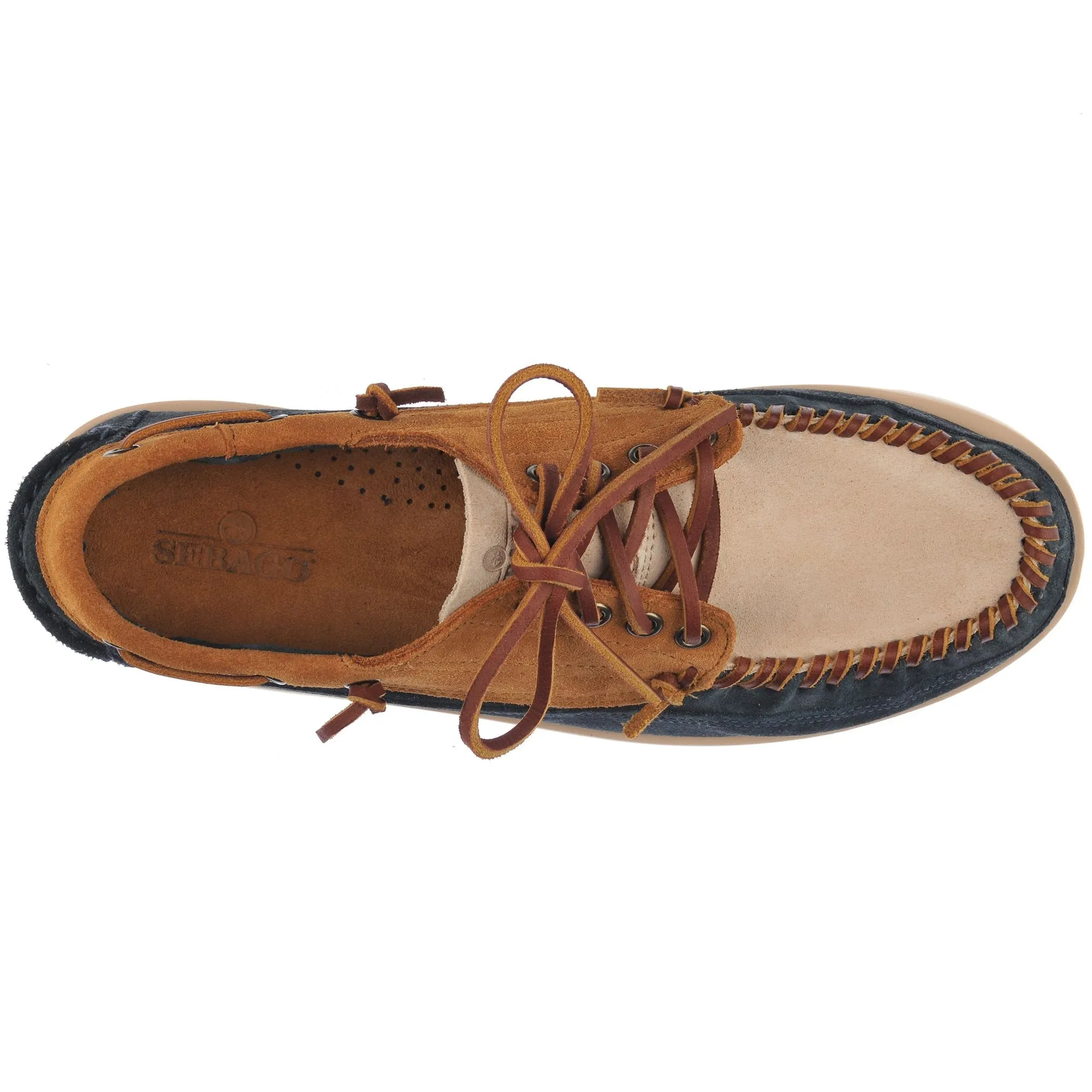CAYUGA - Moc - Moccasin - Man - TAN-PAPYRUS-NAVY sold by Sebago product image thumbnail 4