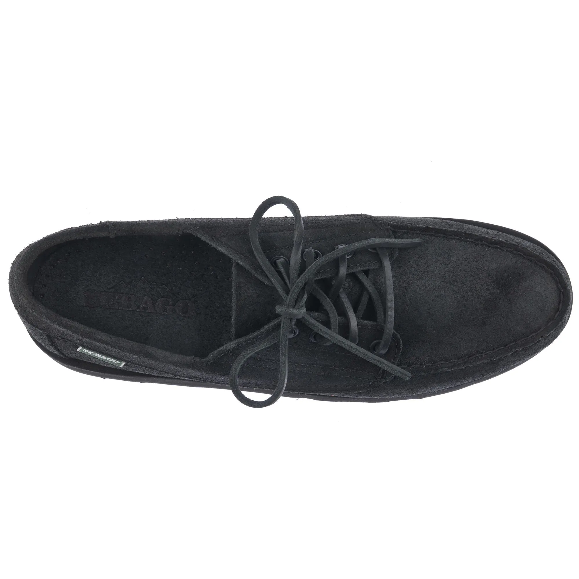ASKOOKFIELD WAXY SUEDE TOTAL BLACK - Moccasin - Loafers - Man - Total black sold by Sebago product image thumbnail 4