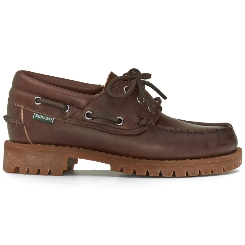 ACADIA WOMAN - Moc - Moccasin - Woman - DK BROWN-GUM sold by Sebago
