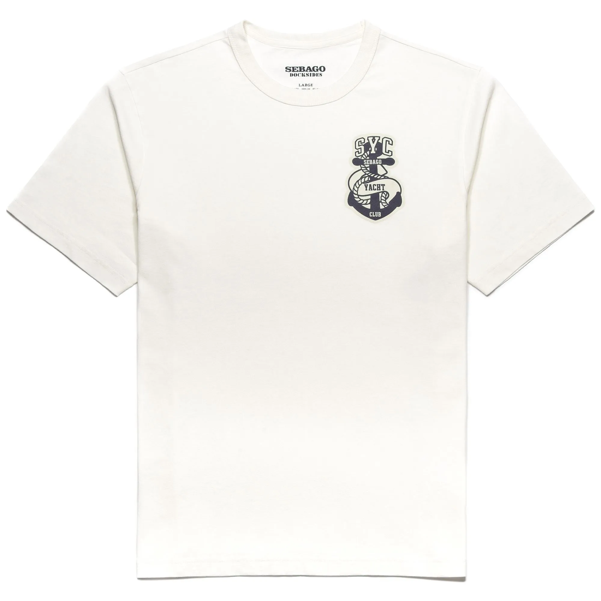 EXETER - T-ShirtsTop - T-Shirt - Man - WHITE NATURAL ANCHOR sold by Sebago