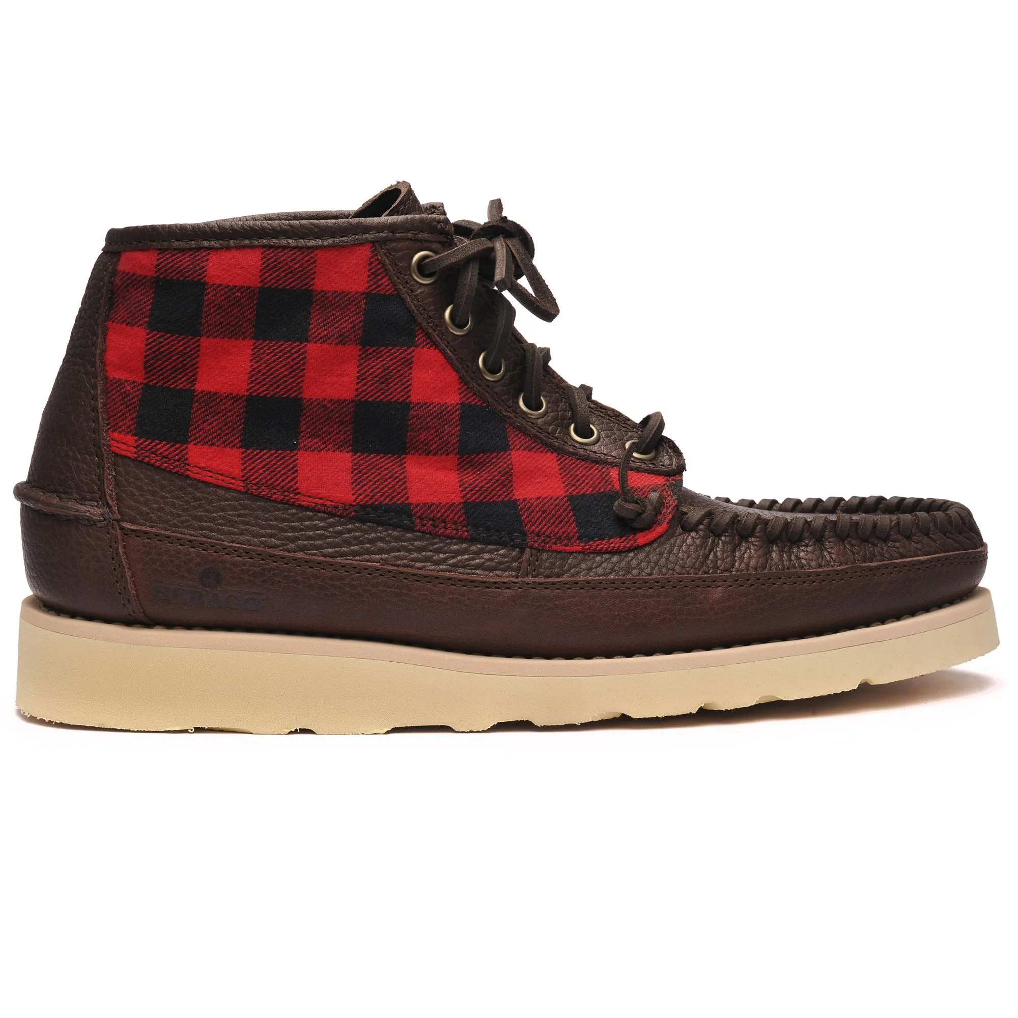Seneca Mid Wool - Moc - Mid Cut - Man - DK BROWN sold by Sebago