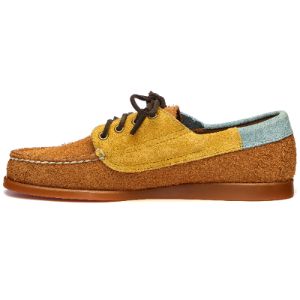 Askook Jib - Tan & Light Blue & Mimosa sold by Sebago