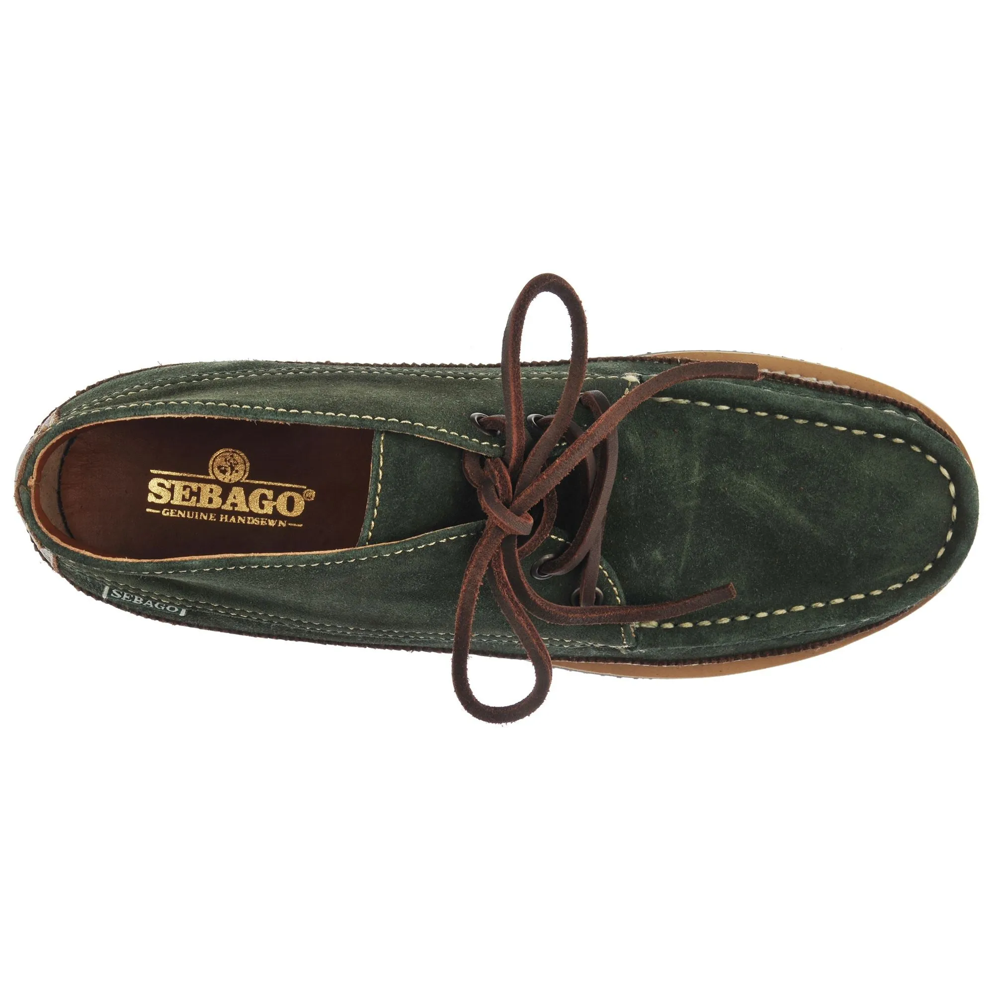 MIWAK SUEDE CANOE MOC - Moc - Mid Cut - Man - DK BROWN-DK MILITARY sold by Sebago product image thumbnail 4