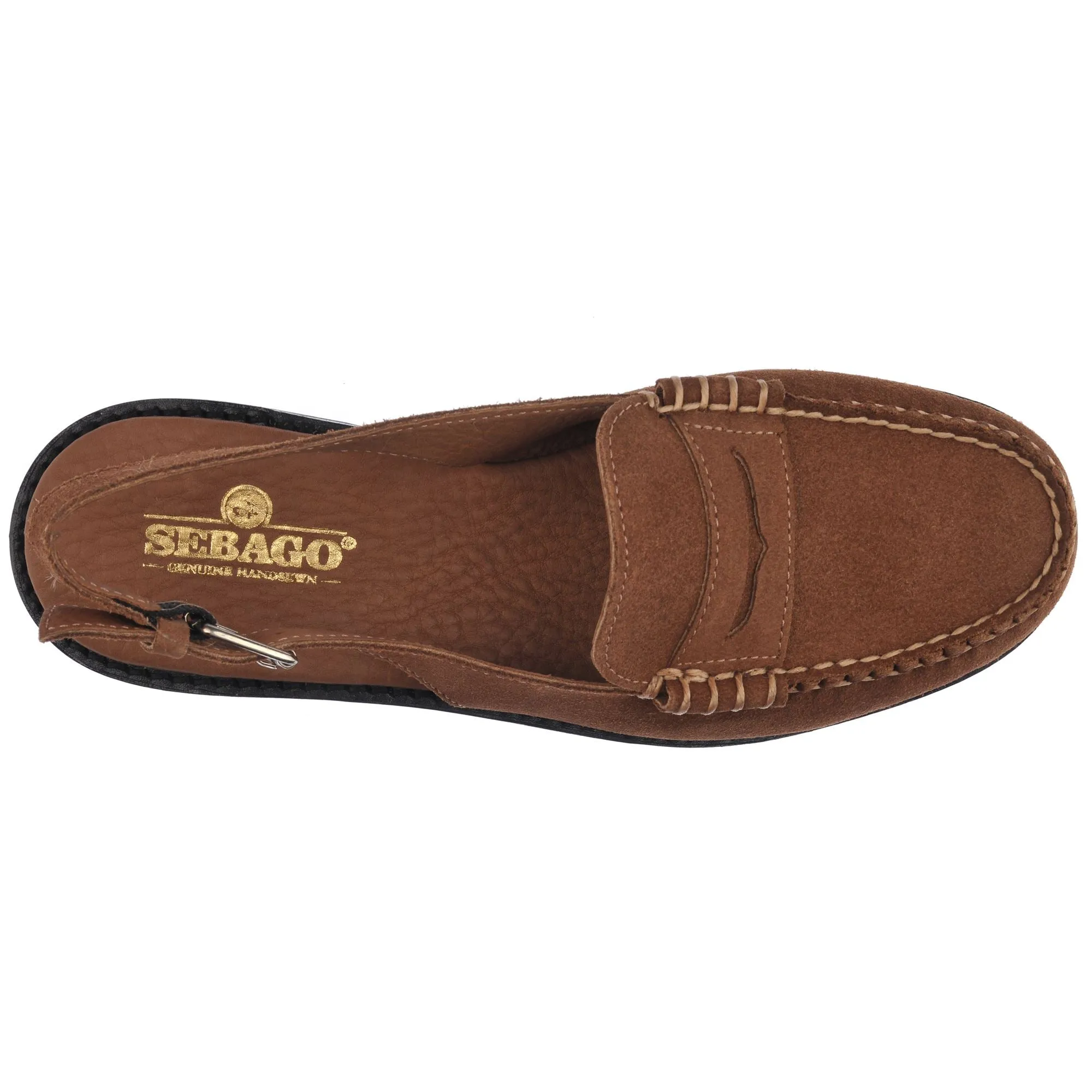DAN SANDAL FLESH OUT PO WOMAN - Moc - Moccasin - Woman - BROWN COGNAC sold by Sebago product image thumbnail 4