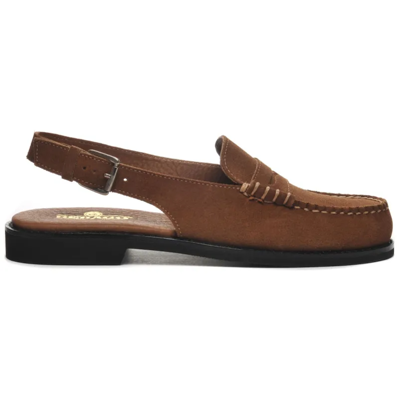 DAN SANDAL FLESH OUT PO WOMAN - Moc - Moccasin - Woman - BROWN COGNAC sold by Sebago