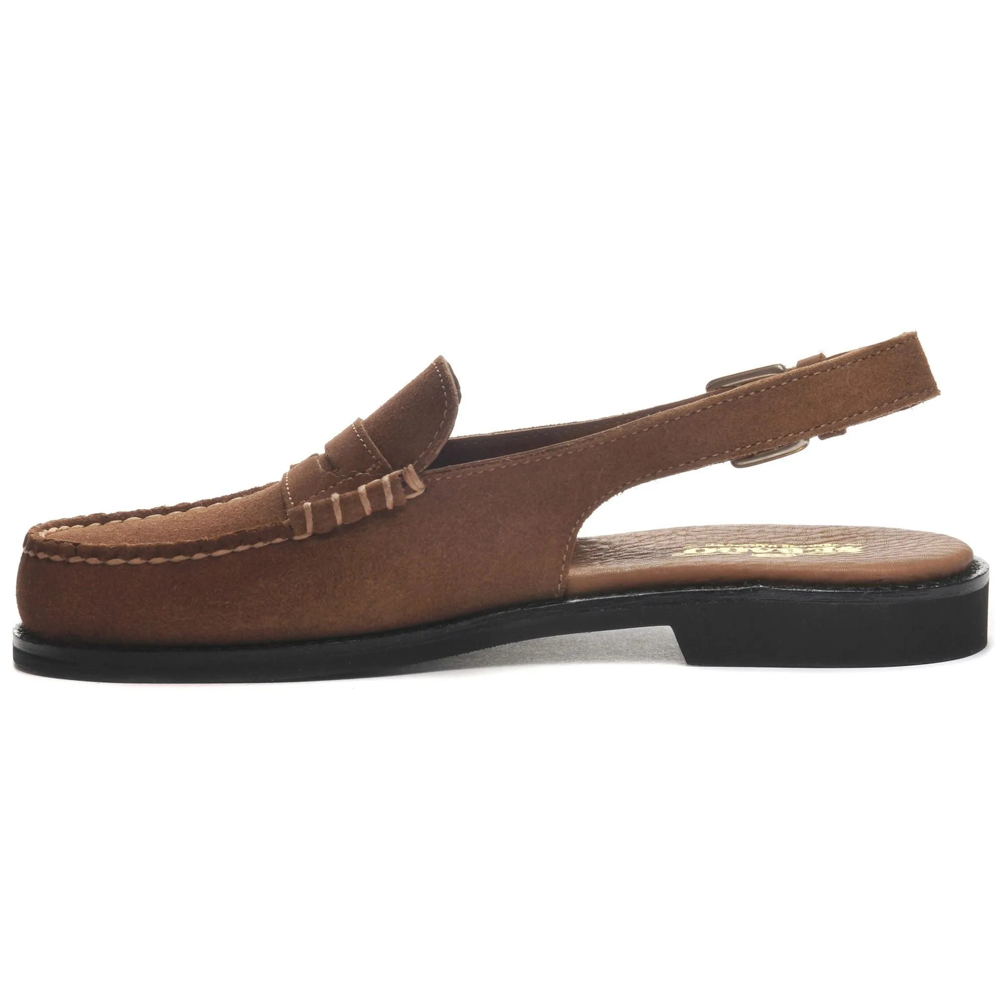 DAN SANDAL FLESH OUT PO WOMAN - Moc - Moccasin - Woman - BROWN COGNAC sold by Sebago product image thumbnail 3