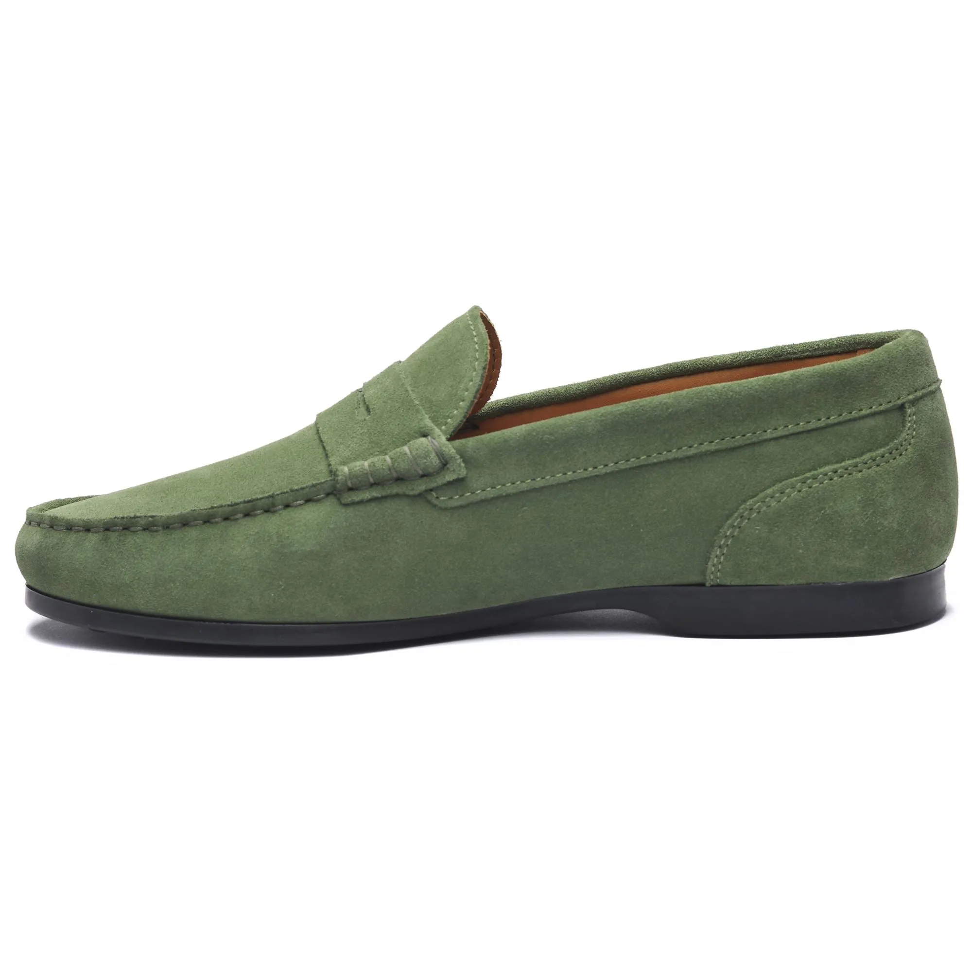 BYRON SUEDE - Moc - Moccasin - Man - GREEN FLORA sold by Sebago product image thumbnail 3