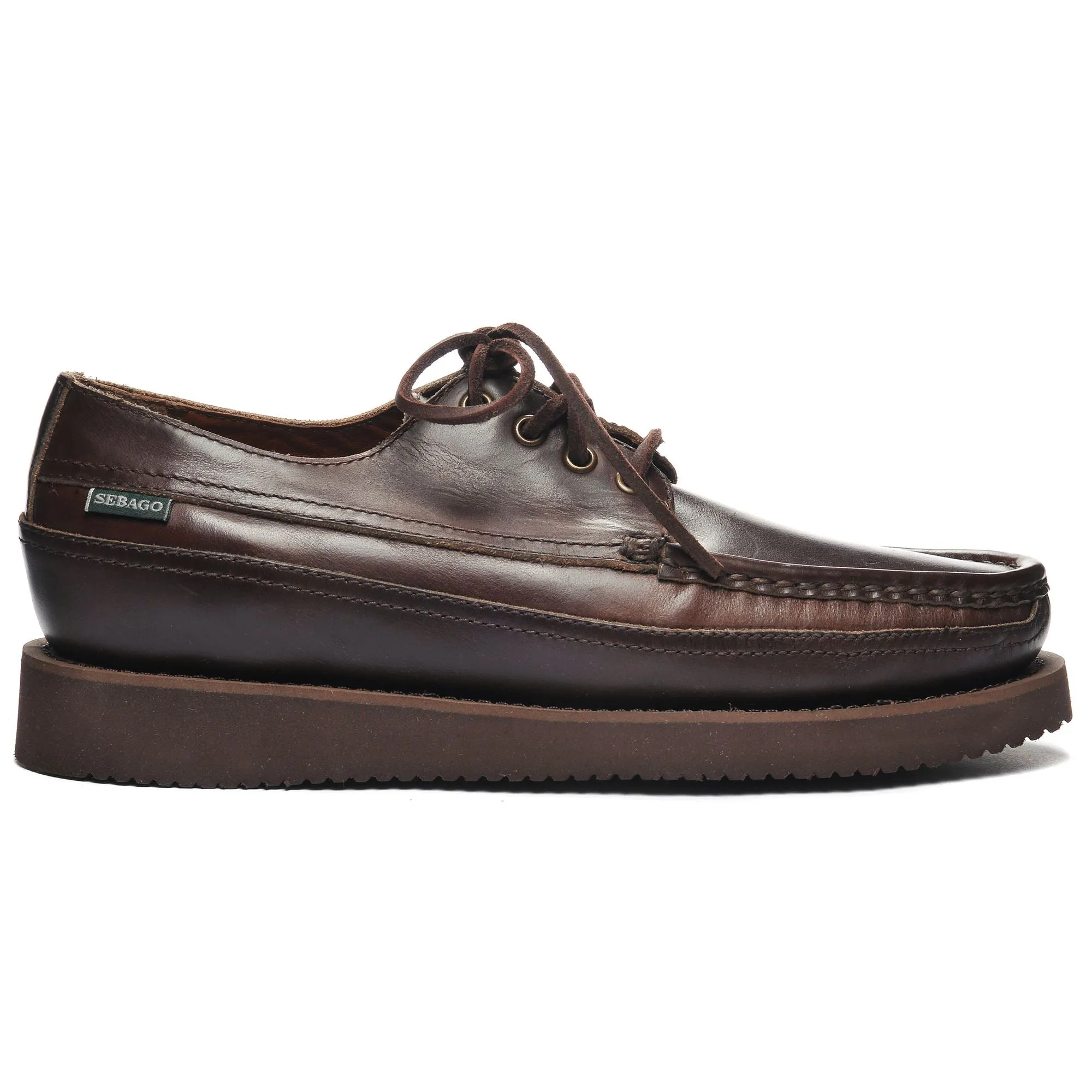 MAKWA LEA - Moc - Low Cut - Man - TOTAL DK BROWN sold by Sebago