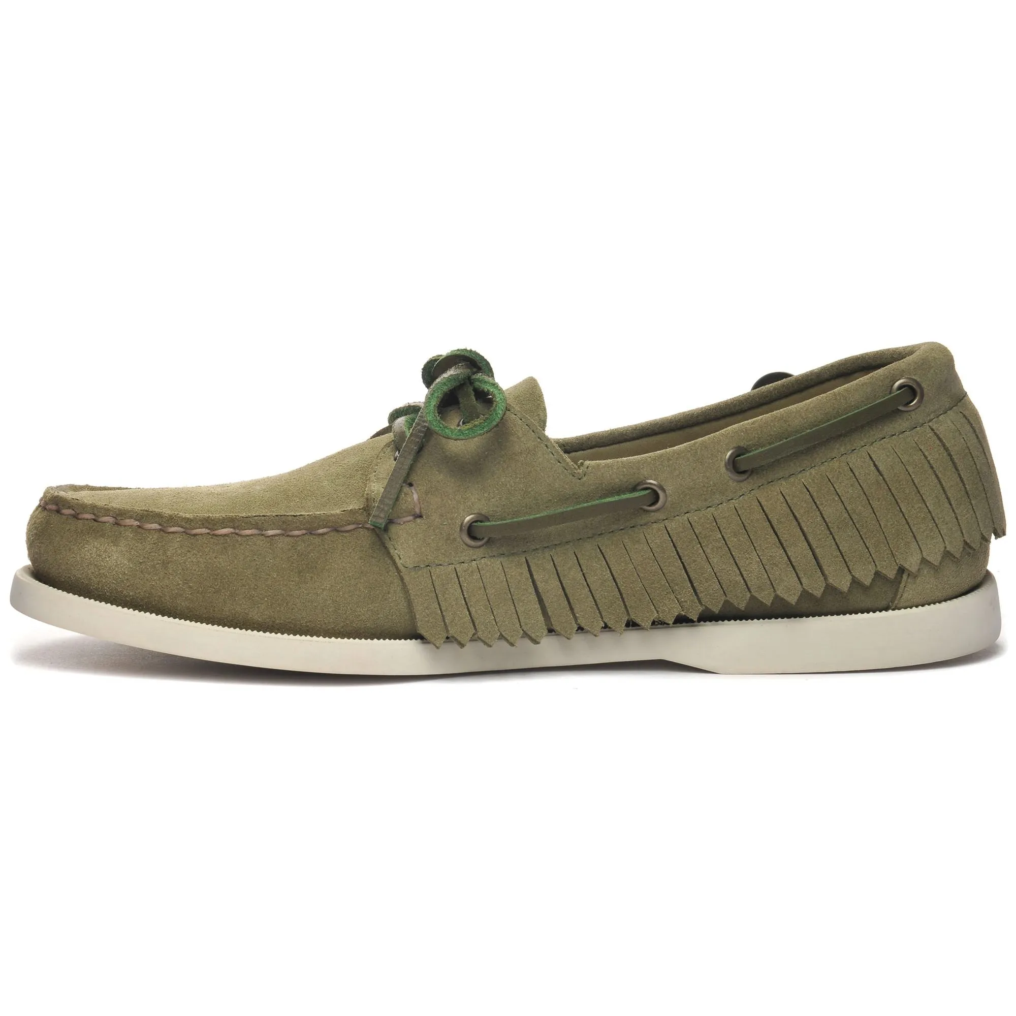 PORTLAND FRINGES - Docksides - Mocassin - Man - GREEN MILITARY sold by Sebago product image thumbnail 3