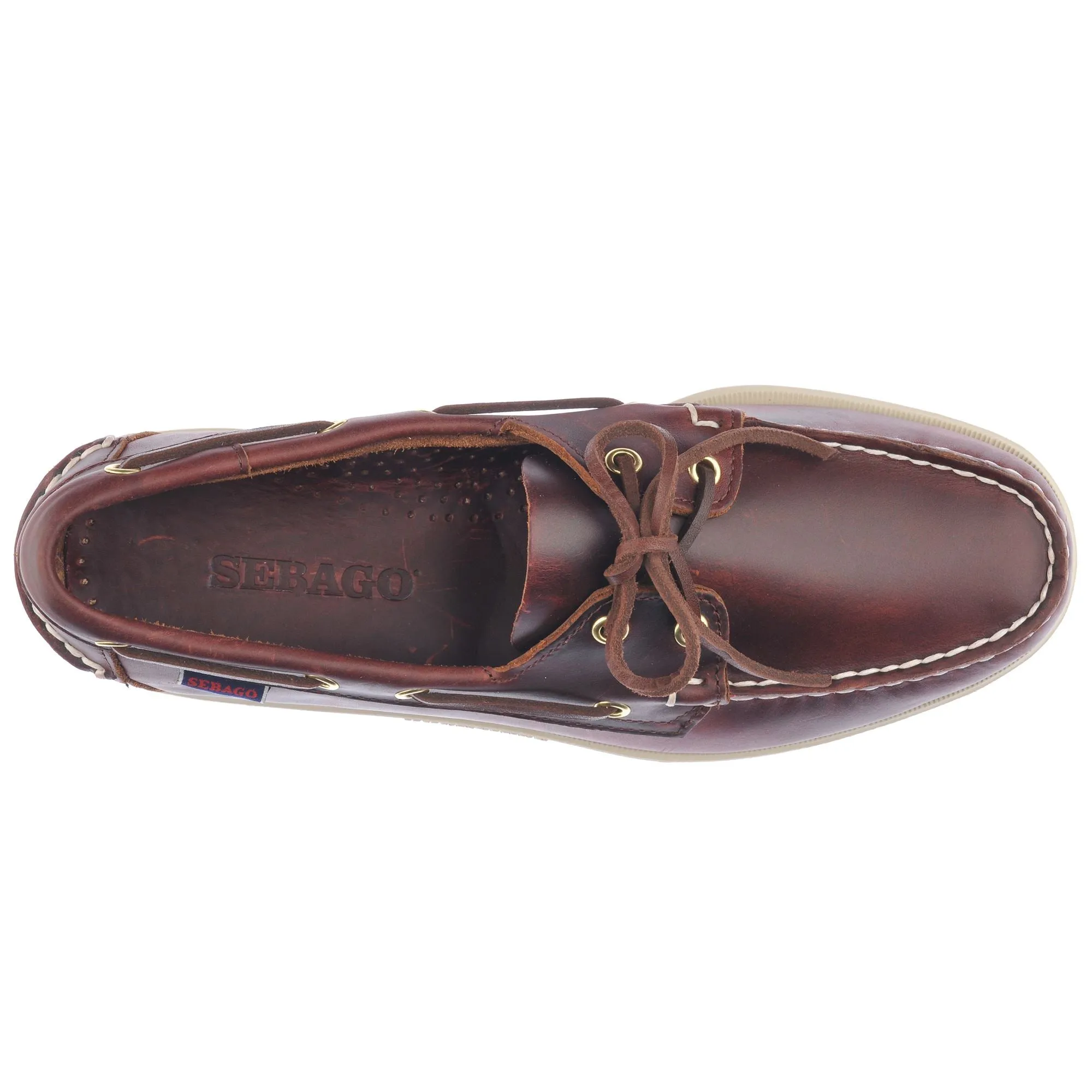 DOCKSIDES PORTLAND CRMX - Docksides - Mocassin - Man - BROWN BURGUNDY sold by Sebago product image thumbnail 4
