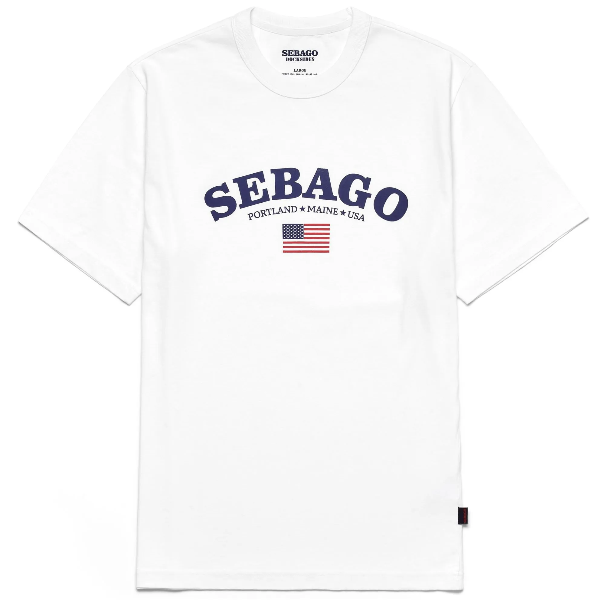 WISCASSET - T-ShirtsTop - T-Shirt - Man - WHITE sold by Sebago
