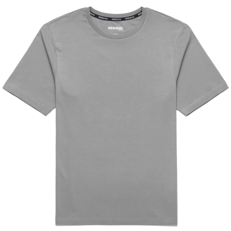 CREW T_SHIRT - T-ShirtsTop - T-Shirt - Unisex - GREY FROST sold by Sebago