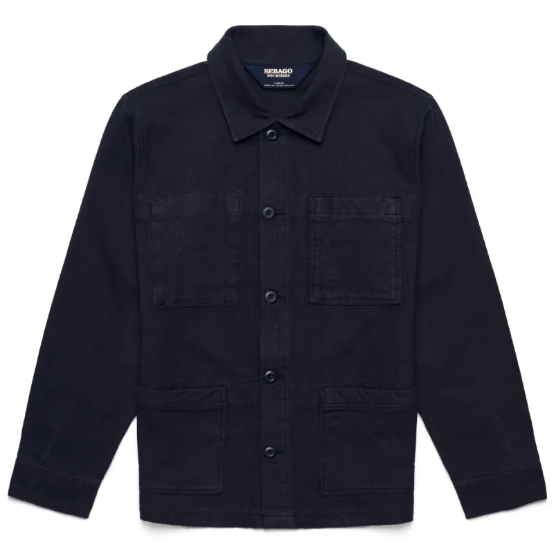 DORR SLUBCOTTON - Jackets - Mid - Unisex - BLUE MARINE sold by Sebago