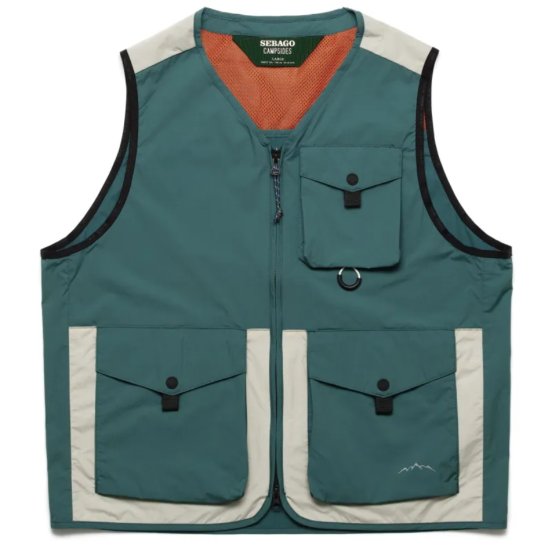 FORTKNOX - Jackets - Vest - Man - GREEN-BEIGE-ORANGE sold by Sebago