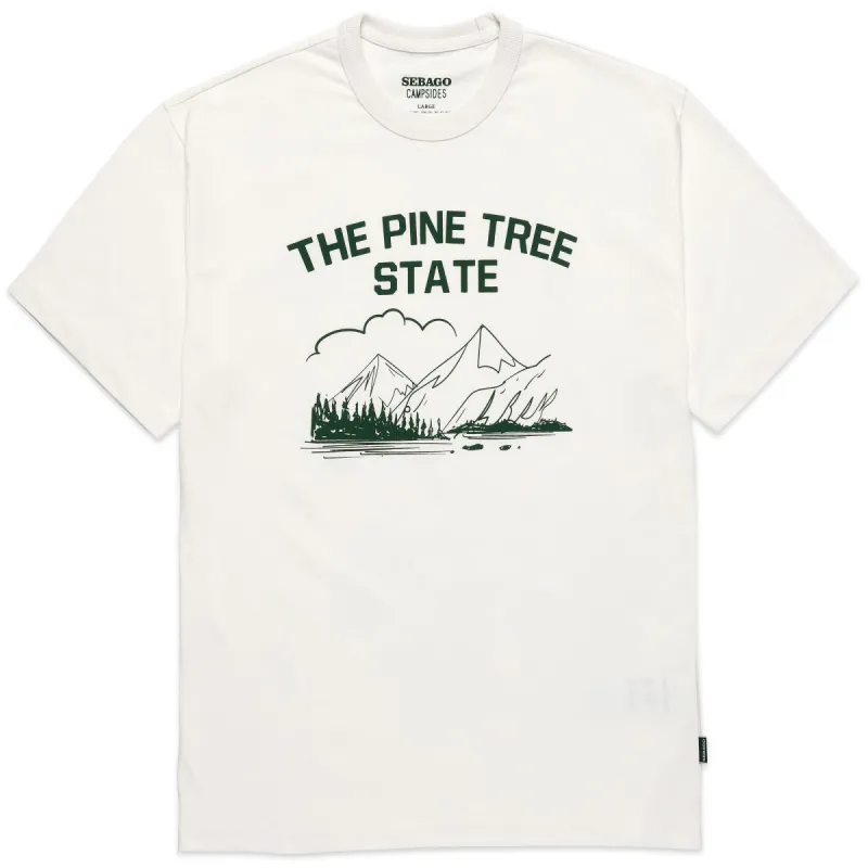 THEPINESTATE - T-ShirtsTop - T-Shirt - Man - WHITE NATURAL sold by Sebago