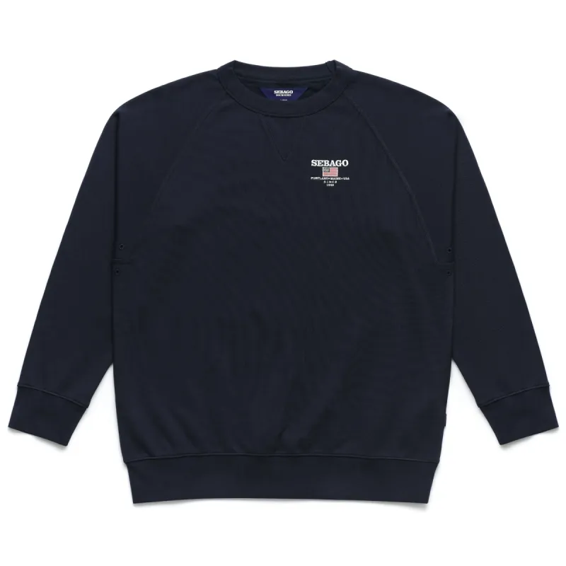 BOW LT. EMBY - Fleece - Jumper - Man - BLUE MARINE sold by Sebago