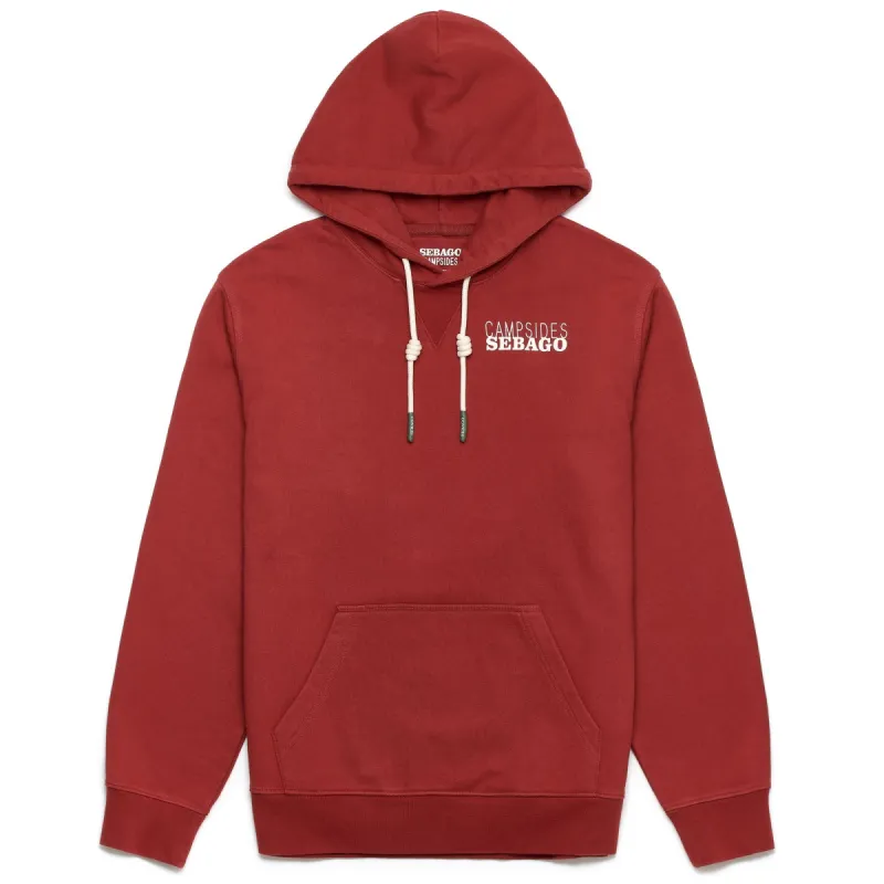 BRUNSWICK - Fleece - Jumper - Man - RED POMPEIAN sold by Sebago