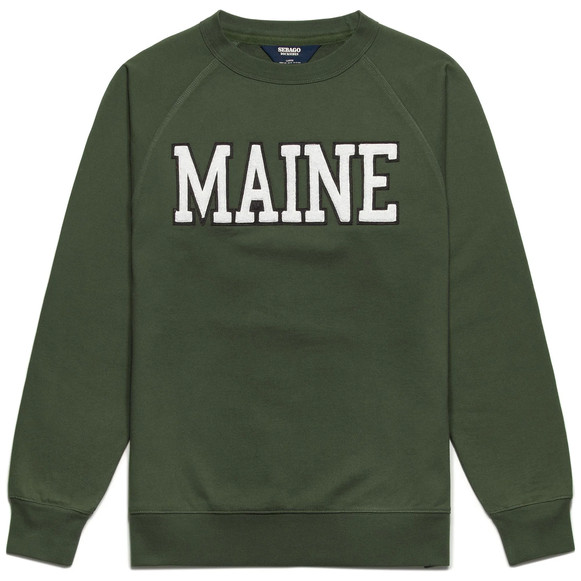 BOW - Fleece - Jumper - Unisex - GREEN MAINE sold by Sebago
