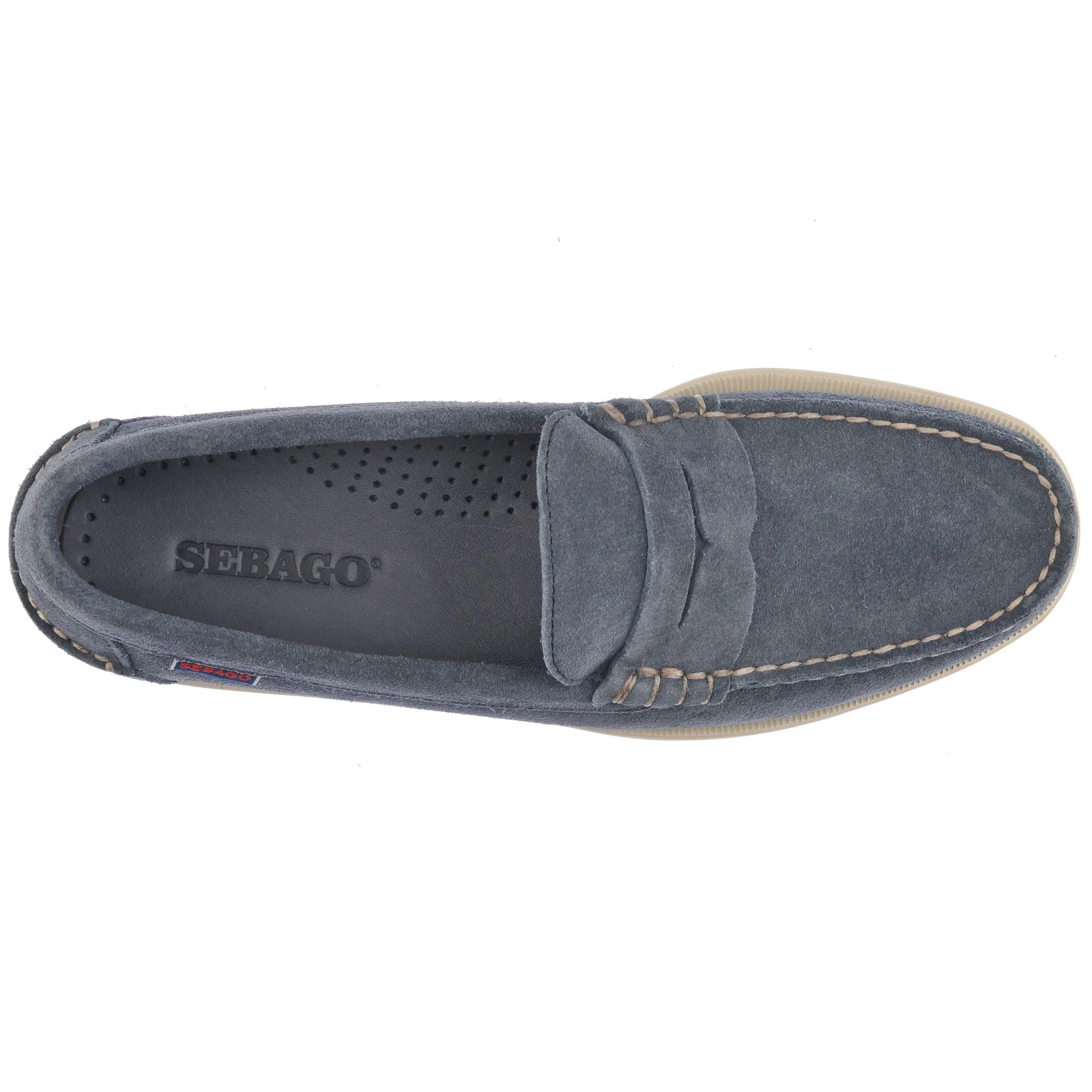 DAN BOAT FLESH OUT - Moc - Moccasin - Man - BLUE NAVY sold by Sebago product image thumbnail 4