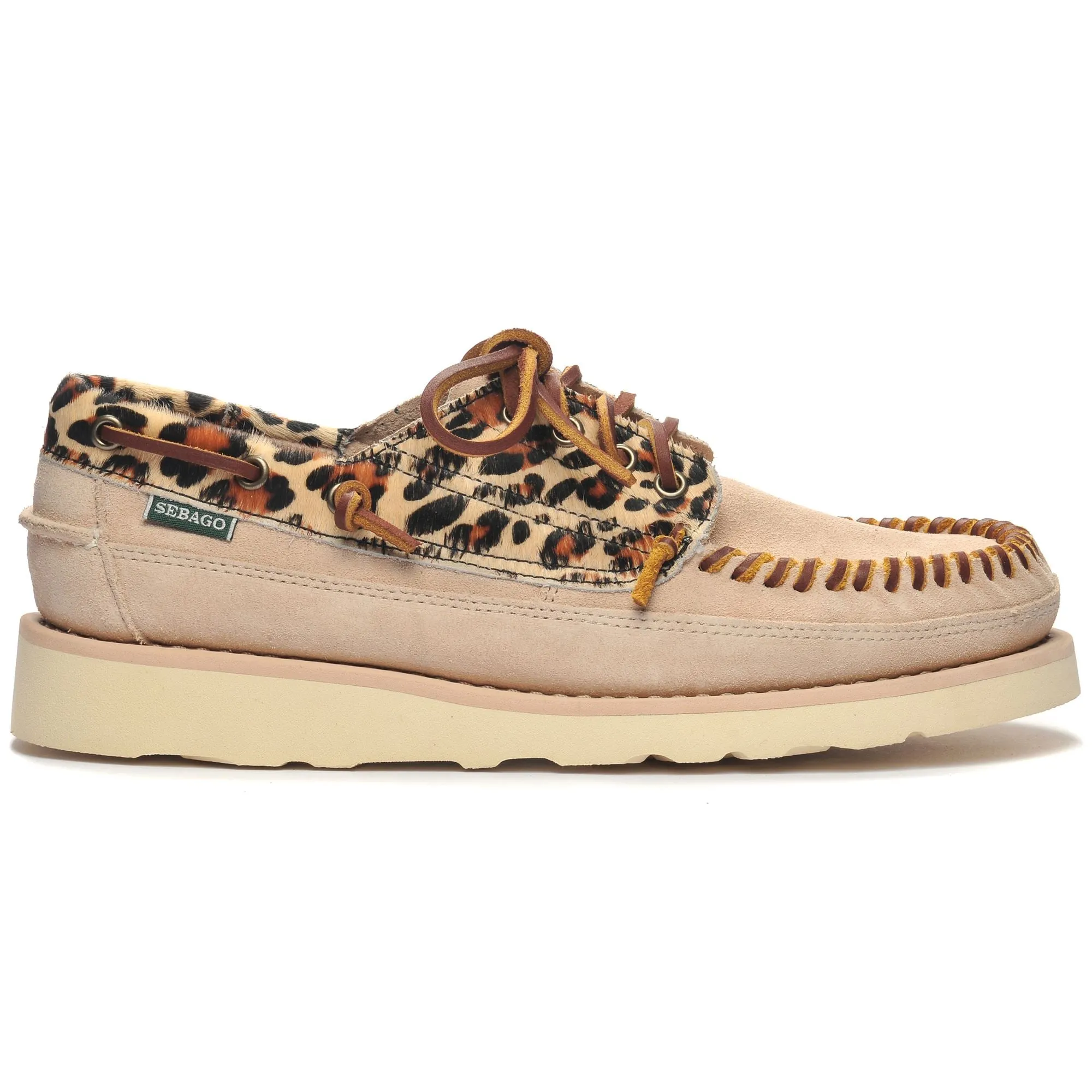 KEUKA WILD - Moc - Moccasin - Man - LTBEIGE-CHEETAH sold by Sebago