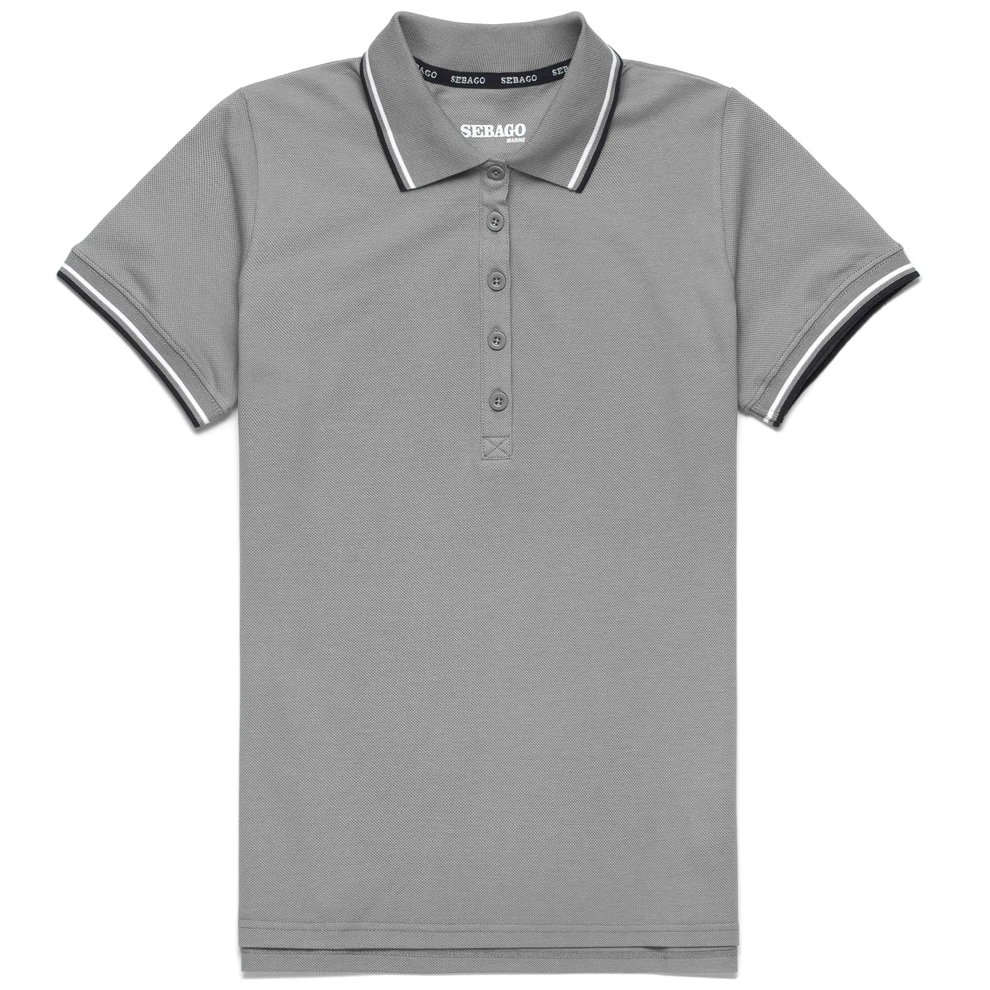 BERTH W - Polo Shirts - Polo - Woman - Grey Frost sold by Sebago