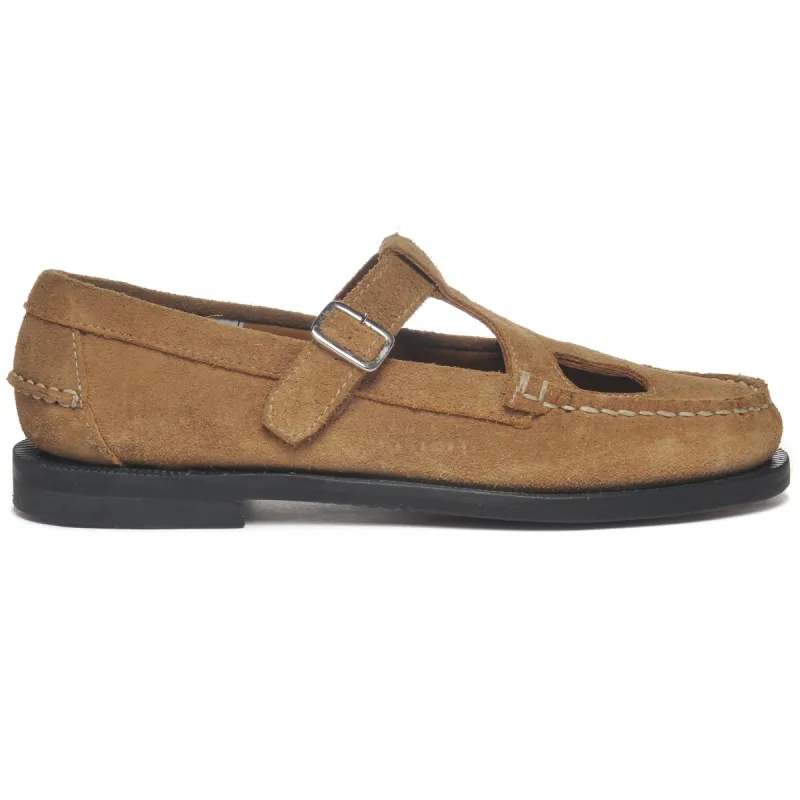 ANGELINA FLESHOUT WOMAN - Moc - Moccasin - Woman - BEIGE CAMEL made by Sebago