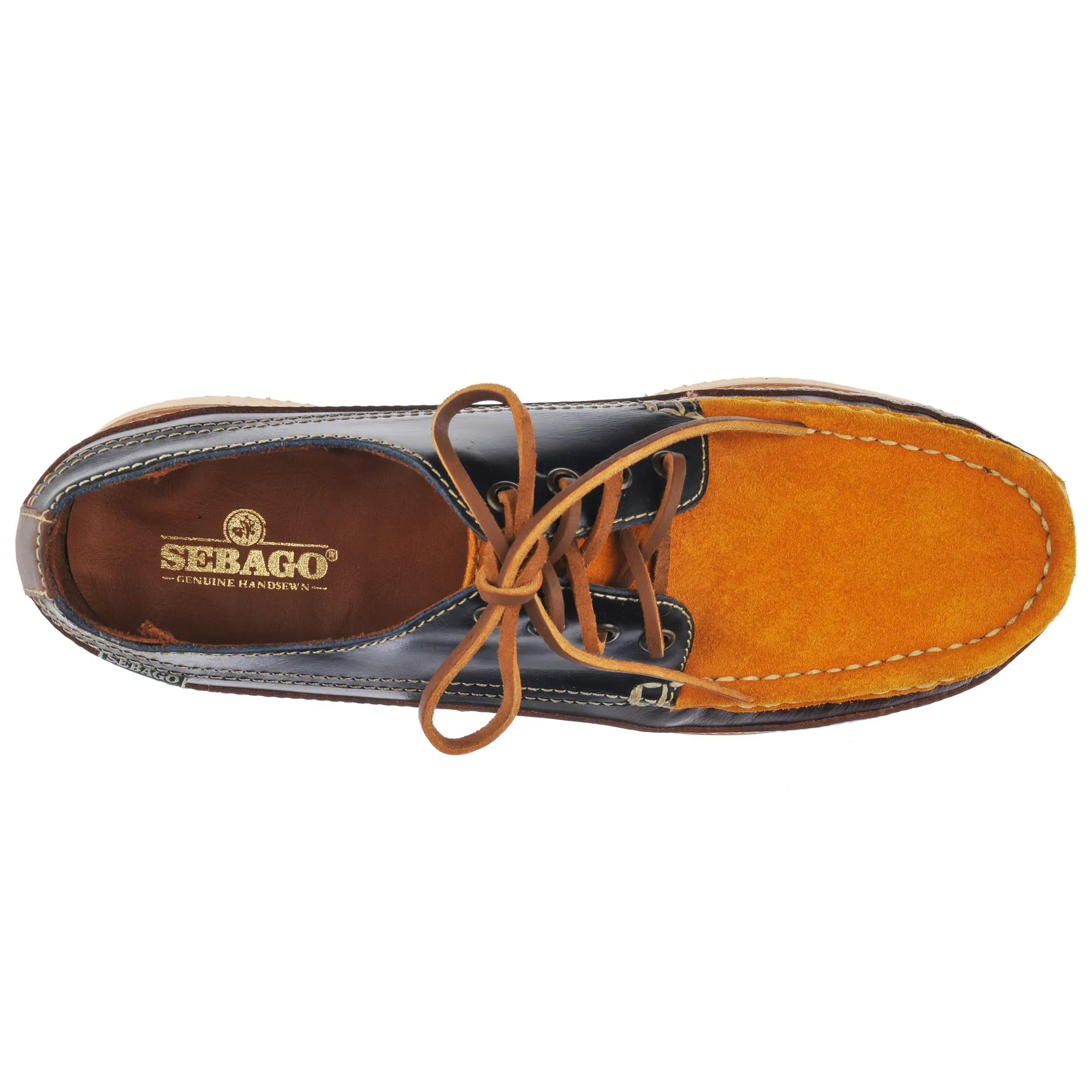 MAKWA - Moc - Moccasin - Man - BROWN- BROWN TAN- YELLOW MIMOSA- BLUE NAVY sold by Sebago product image thumbnail 4