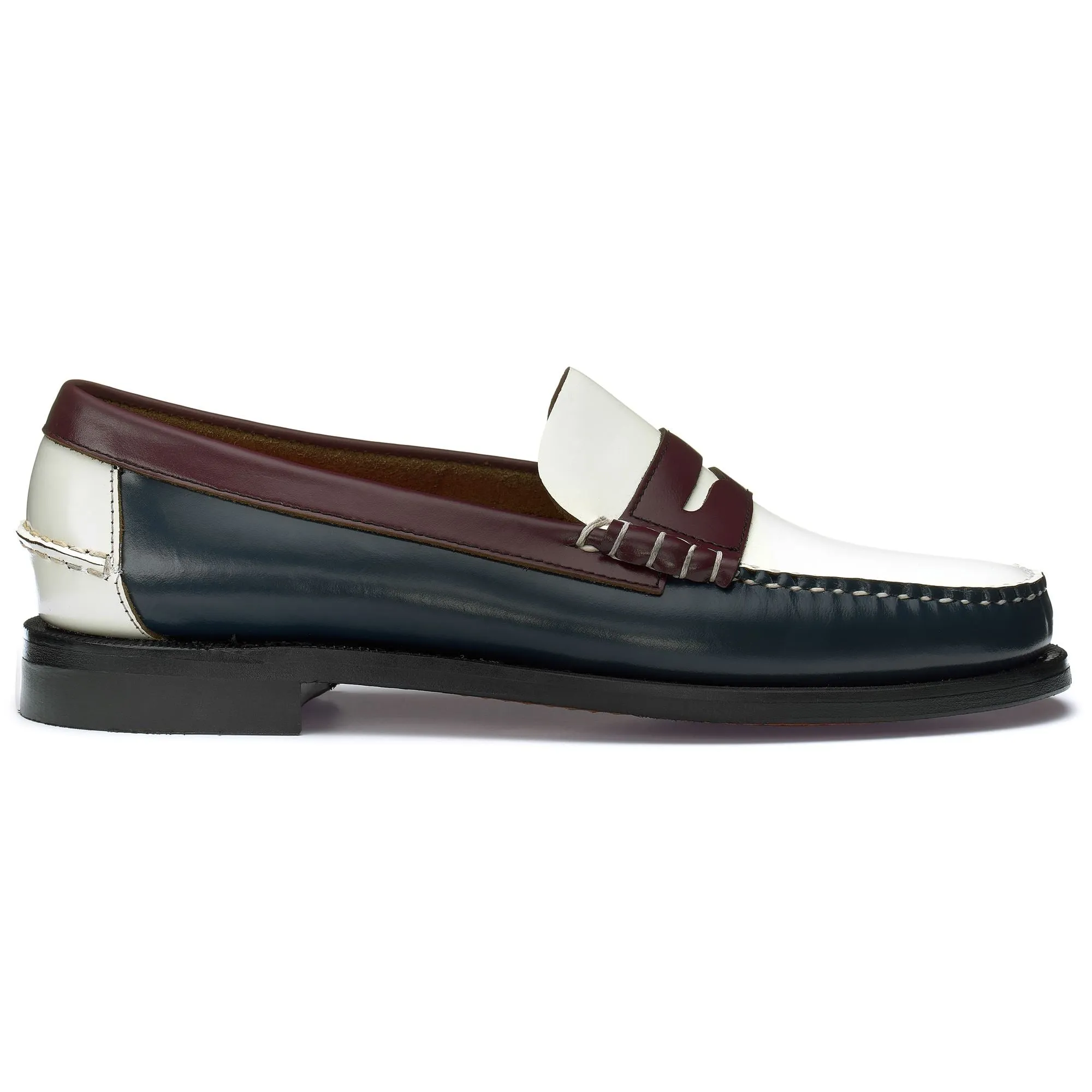 DAN SPINNAKER WOMAN - Moc - Moccasin - Woman - ROYAL BLUE- WHITE- GARNET- BLACK sold by Sebago