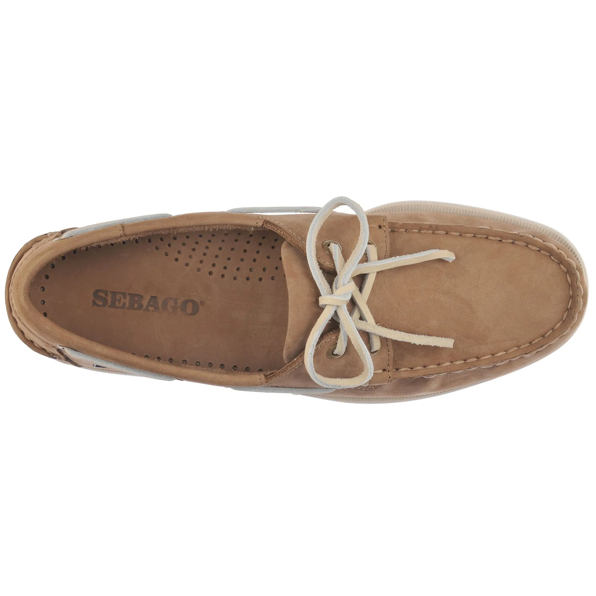 DOCKSIDES PORTLAND NUBUCK - Docksides - Mocassin - Man - BROWN TAUPE sold by Sebago product image thumbnail 4