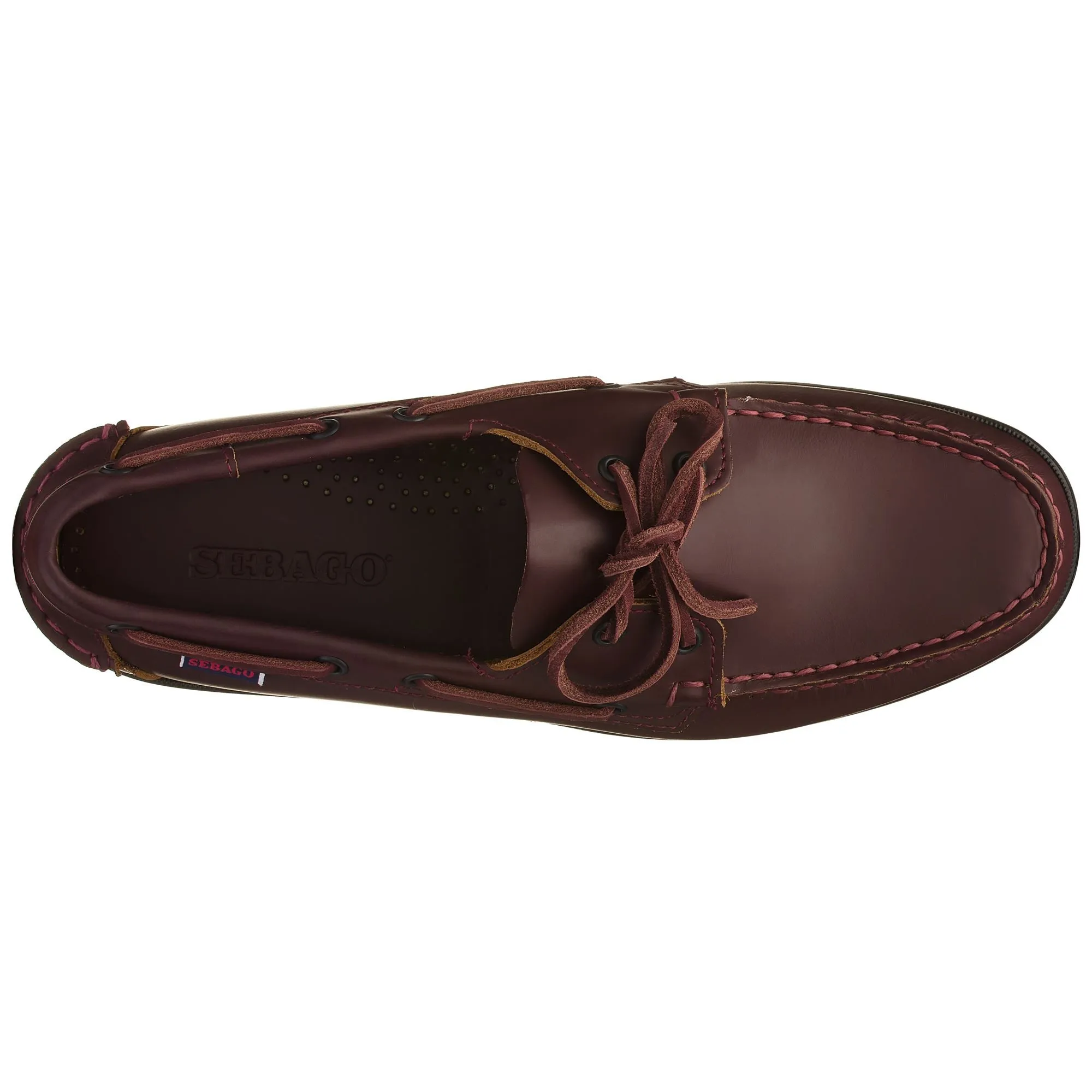 DOCKSIDES PORTLAND MOC SOFT - Docksides - Mocassin - Man - BROWN BURGUNDY-BLACK sold by Sebago product image thumbnail 4