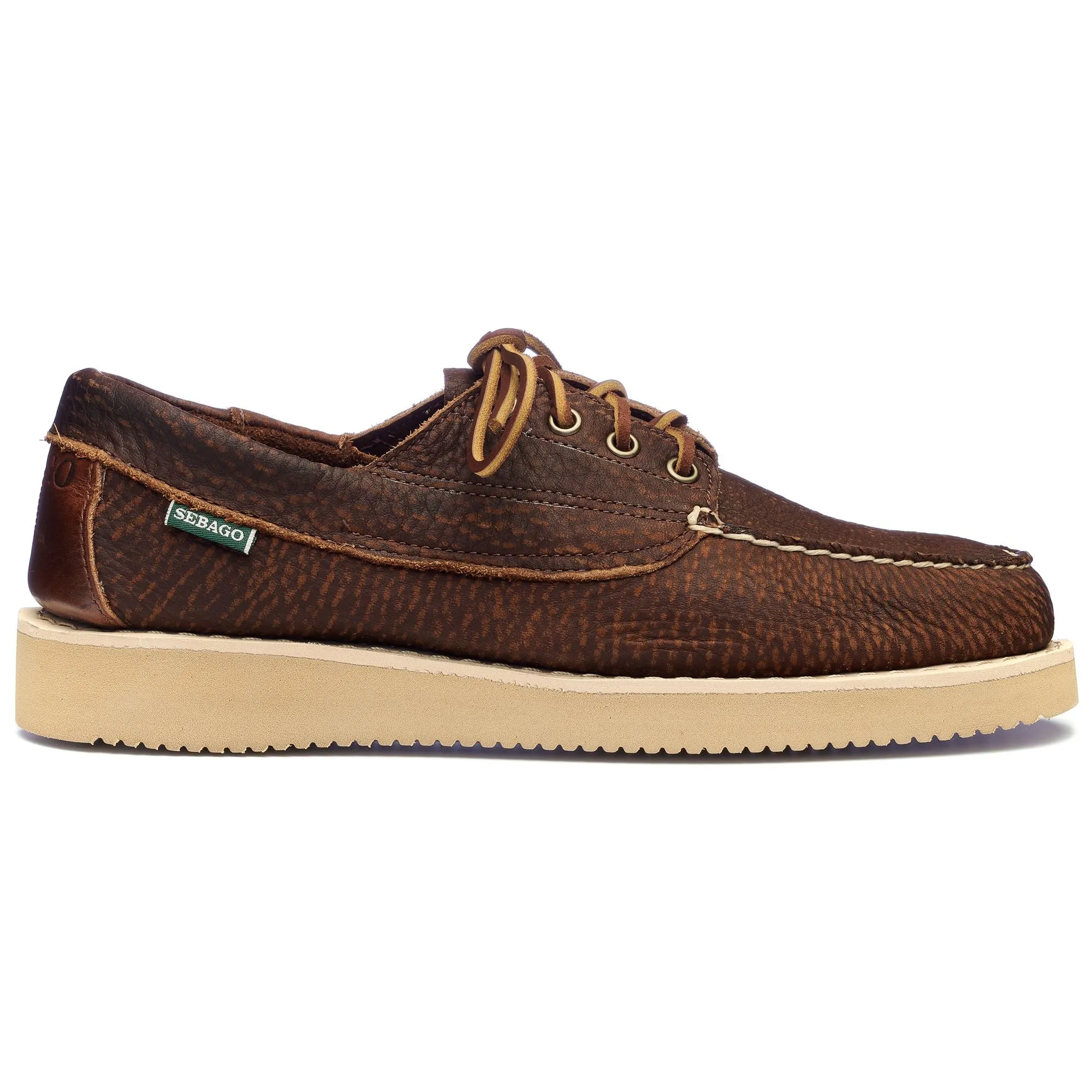 ASKOOK TUMBLED EVA - Moc - Low Cut - Man - BROWN BRUNETTE sold by Sebago