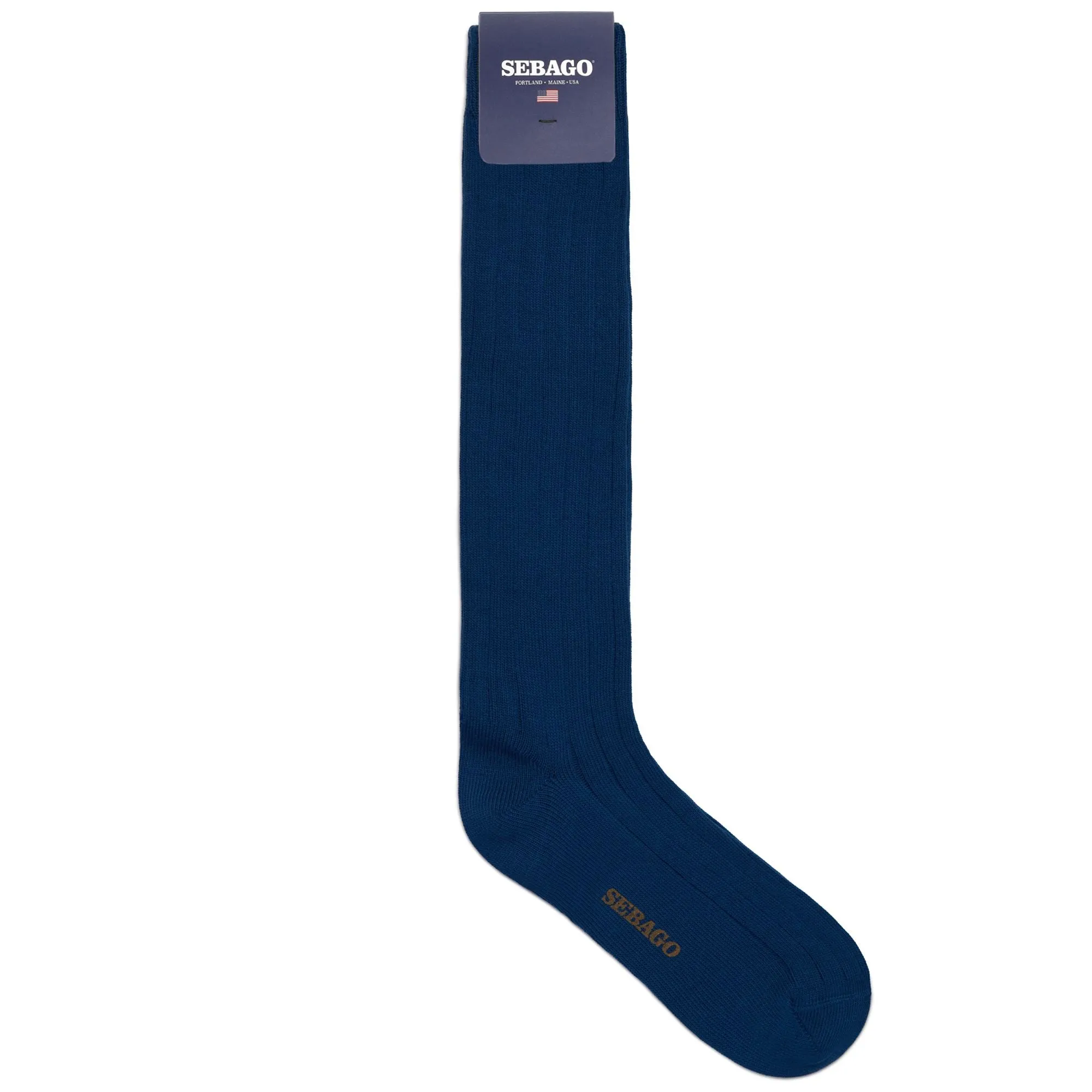 SANGERVILLE POLOL - Socks - Quarter High Sock - Unisex - BLUE DK RIVIERA sold by Sebago