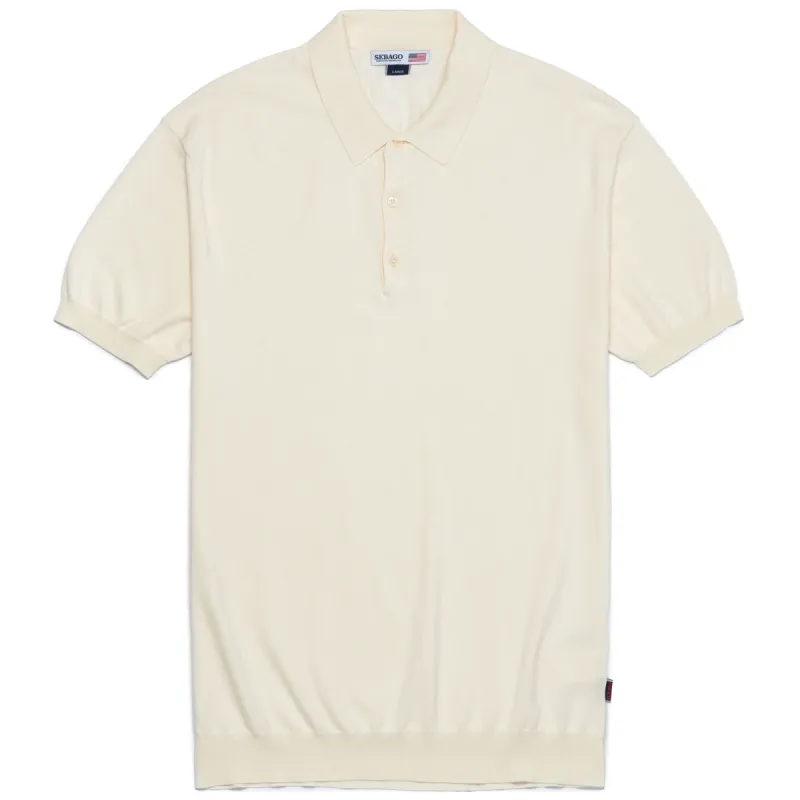 ROCKPORT - KNITWEAR - Polo - Unisex - WHITE ANTIQUE sold by Sebago