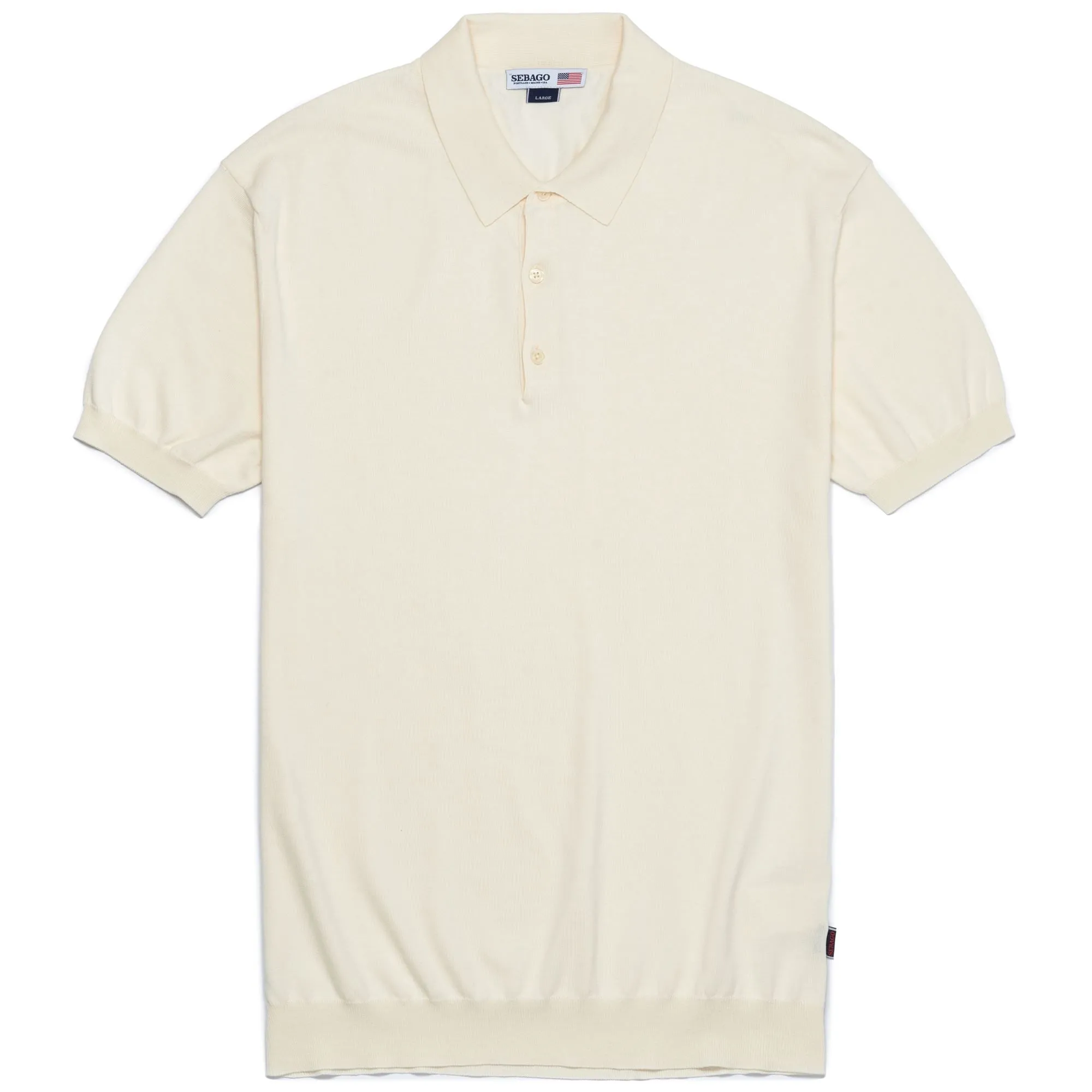 ROCKPORT - KNITWEAR - Polo - Unisex - WHITE ANTIQUE sold by Sebago