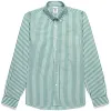 OAKLAND - SHIRTS - Button  Down - Unisex - WHITE-GREEN sold by Sebago