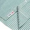OAKLAND - SHIRTS - Button  Down - Unisex - WHITE-GREEN sold by Sebago