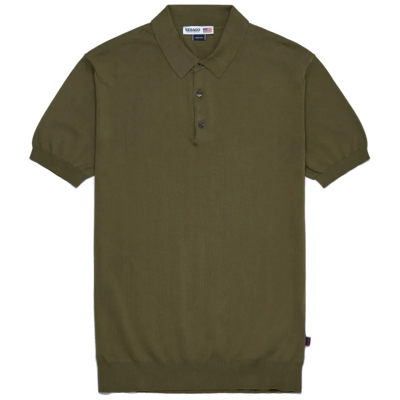 ROCKPORT - KNITWEAR - Polo - Unisex - GREEN BURNT sold by Sebago