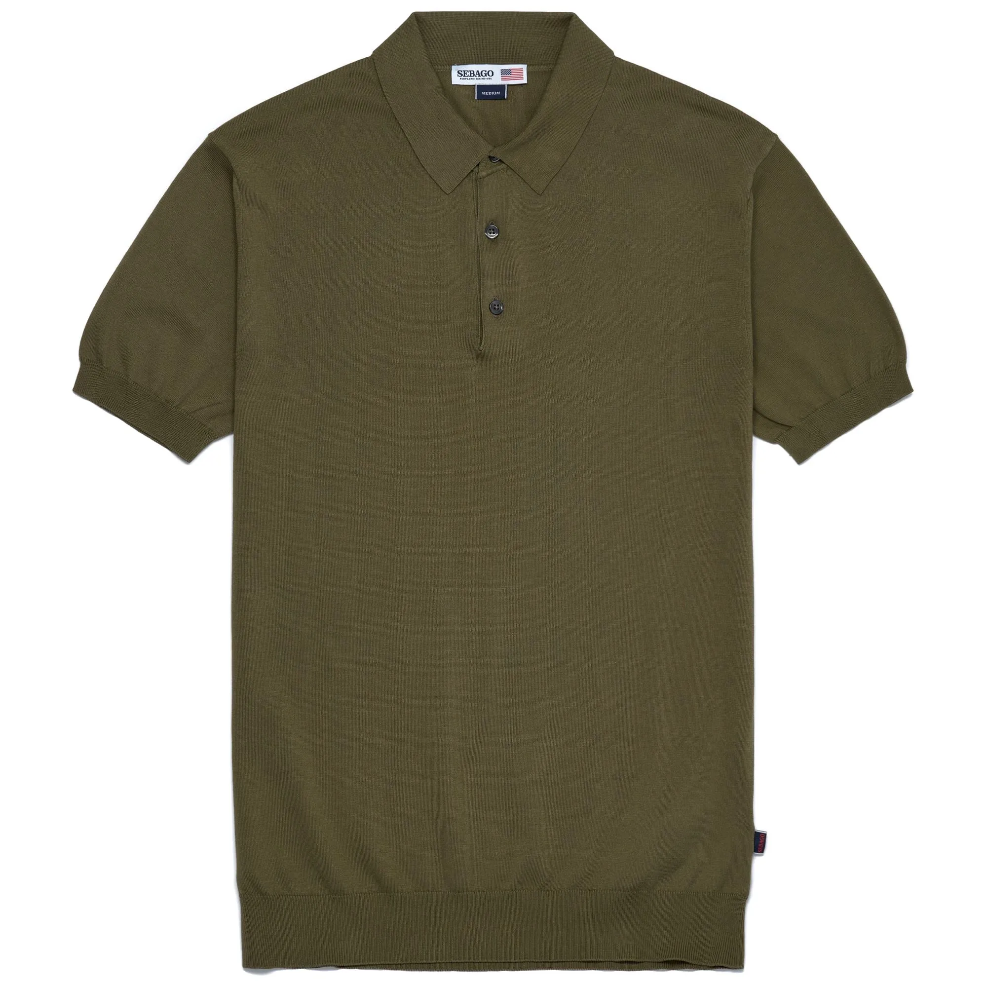 ROCKPORT - KNITWEAR - Polo - Unisex - GREEN BURNT sold by Sebago
