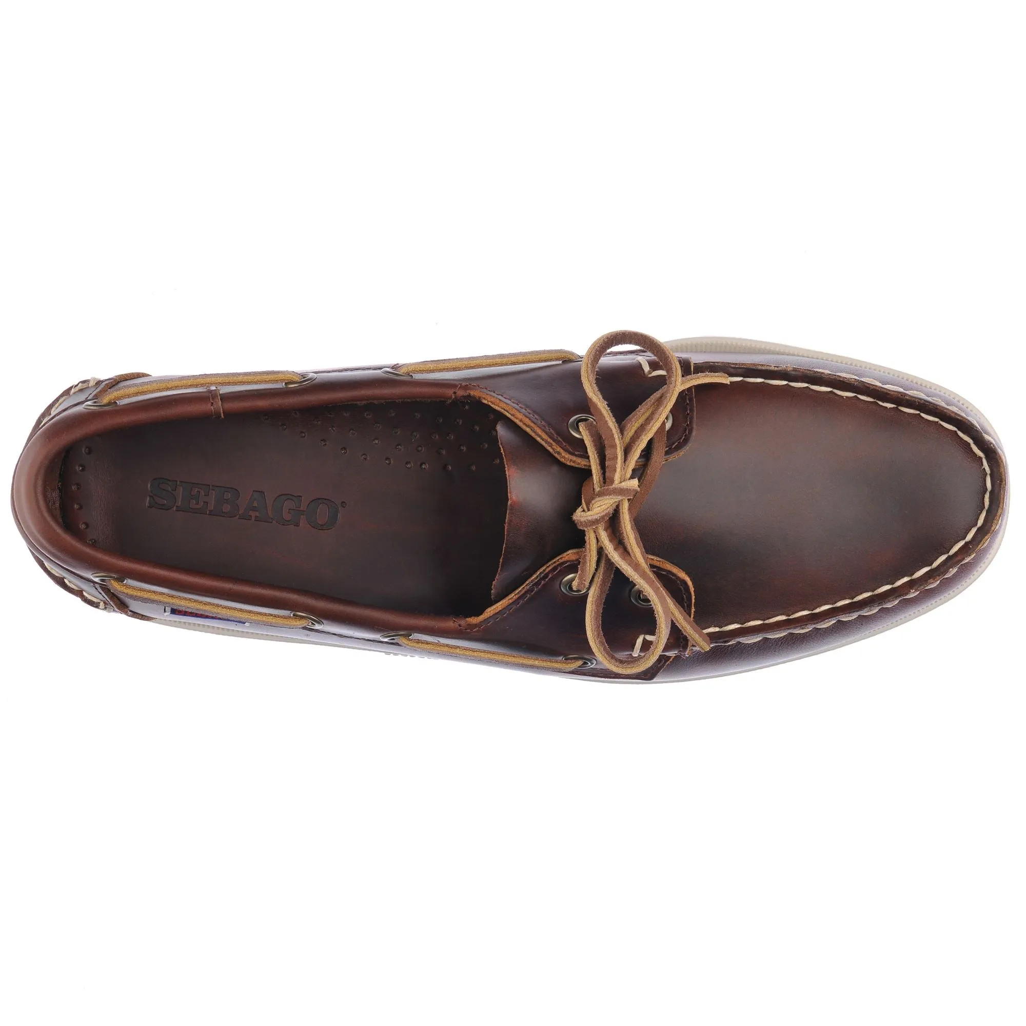 DOCKSIDES PORTLAND WAXED - Docksides - Mocassin - Man - BROWN sold by Sebago product image thumbnail 4