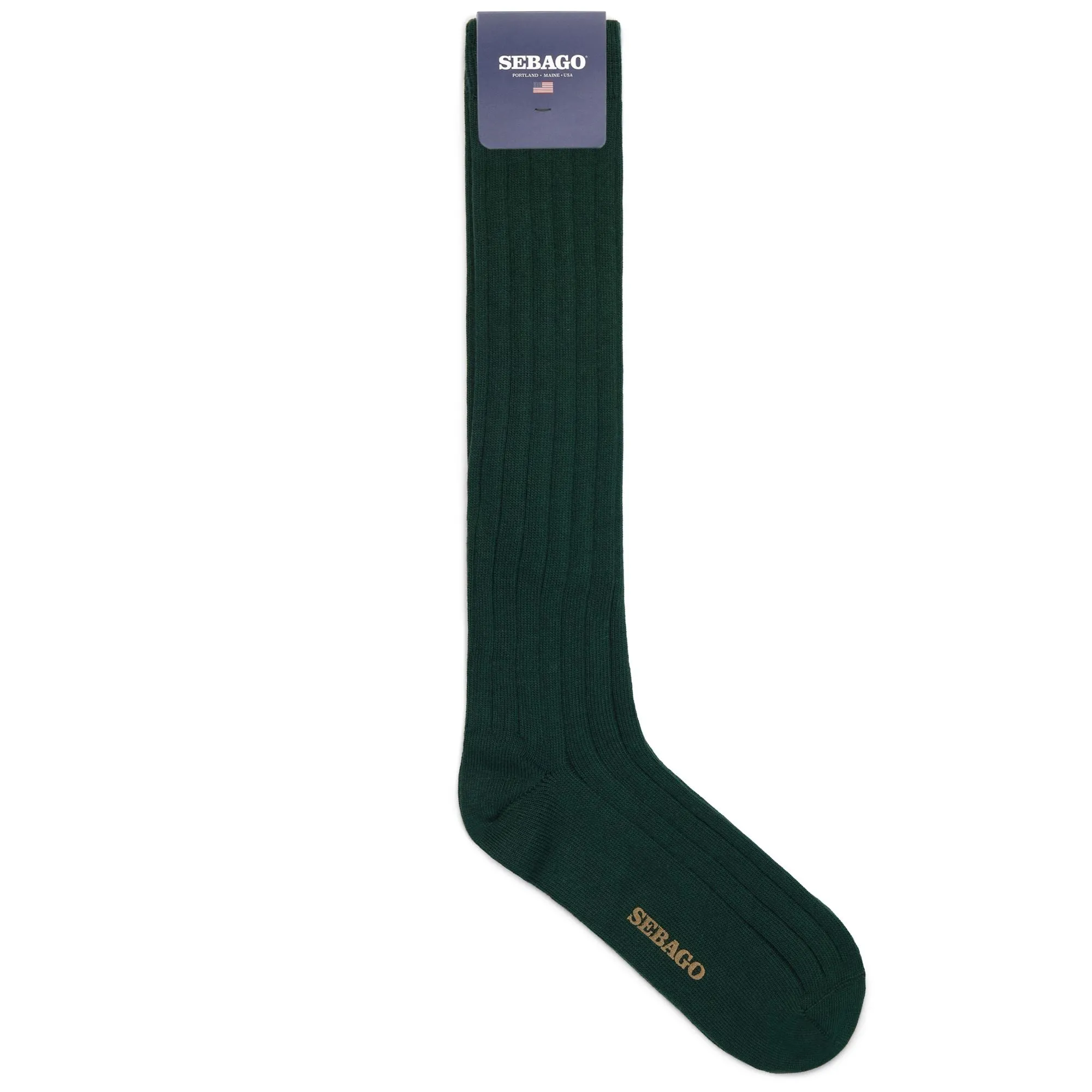 SANGERVILLE POLOL - Socks - Quarter High Sock - Unisex - GREEN JUNE sold by Sebago