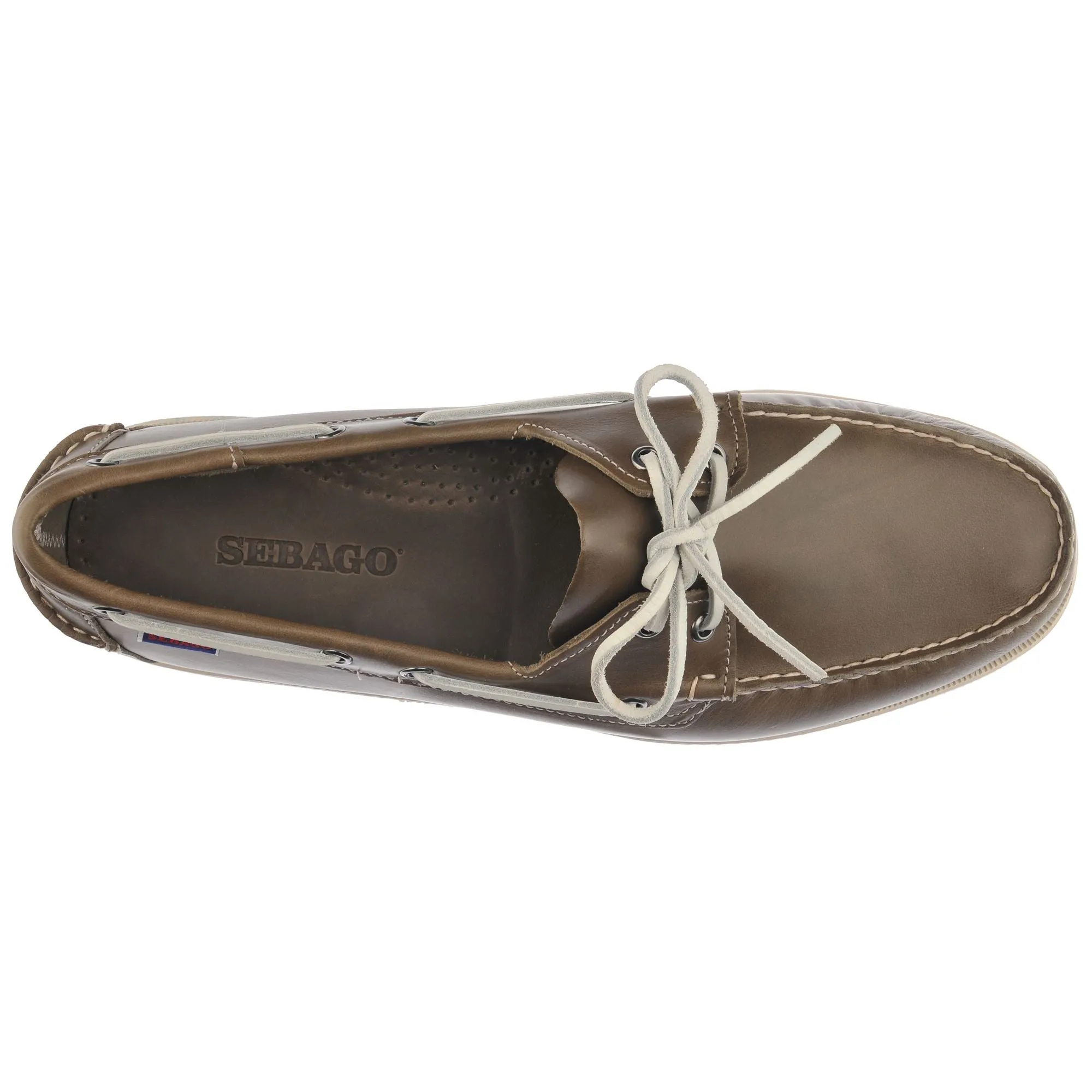 DOCKSIDES PORTLAND WAXED - Docksides - Mocassin - Man - DK GREY sold by Sebago product image thumbnail 4