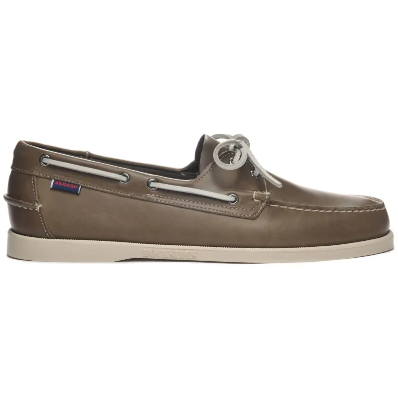 DOCKSIDES PORTLAND WAXED - Docksides - Mocassin - Man - DK GREY sold by Sebago