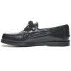 DOCKSIDES PORTLAND MOC SOFT - Docksides - Mocassin - Man - TOTAL BLACK sold by Sebago