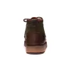 ROGDEN MID WAXY SUEDE - Moc - Mid Cut - Man - DK BROWN-DK MILITARY sold by Sebago
