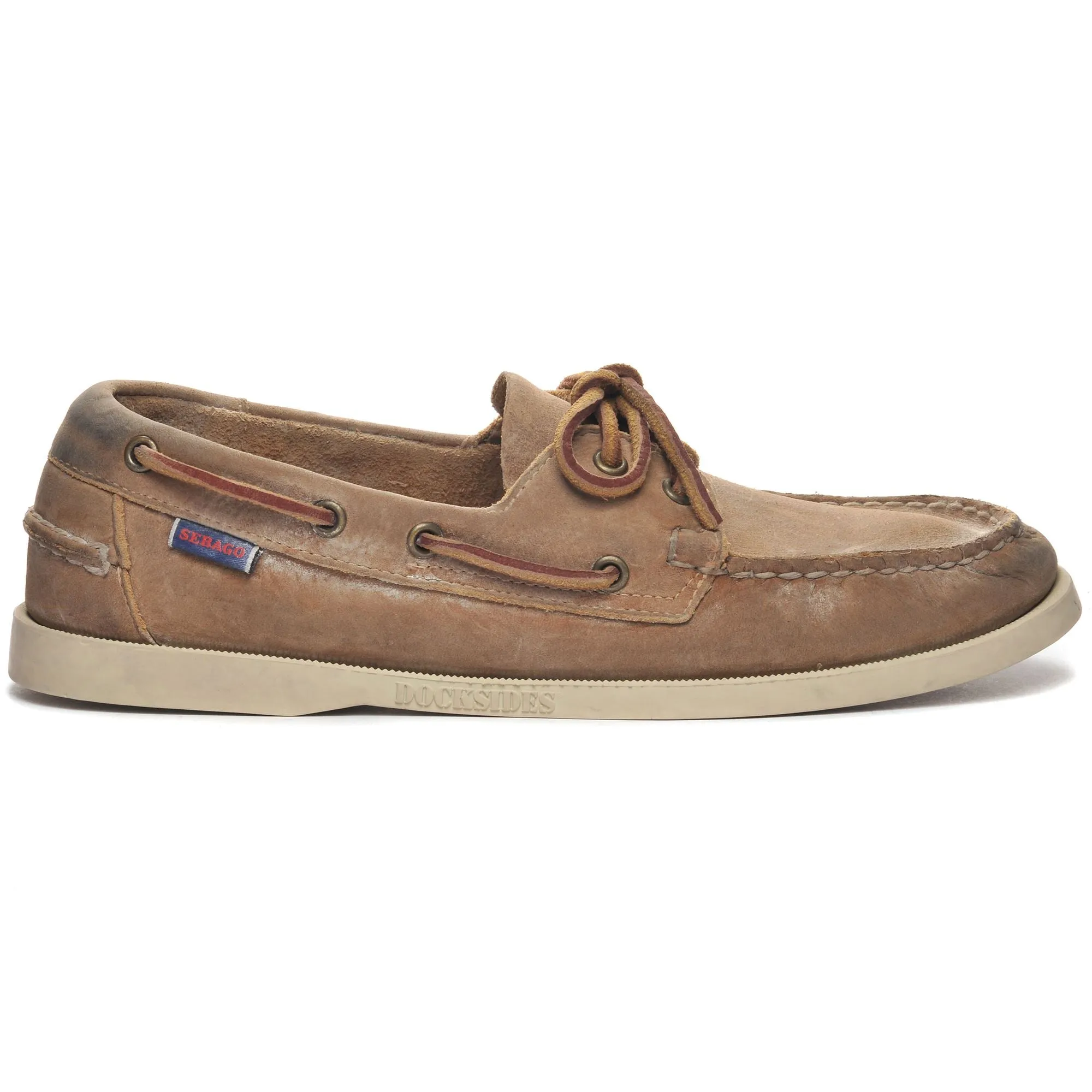 DOCKSIDES PORTLAND CRAZY HORSE 10 SUMMERS - Docksides - Mocassin - Man - BROWN MEERKAT sold by Sebago