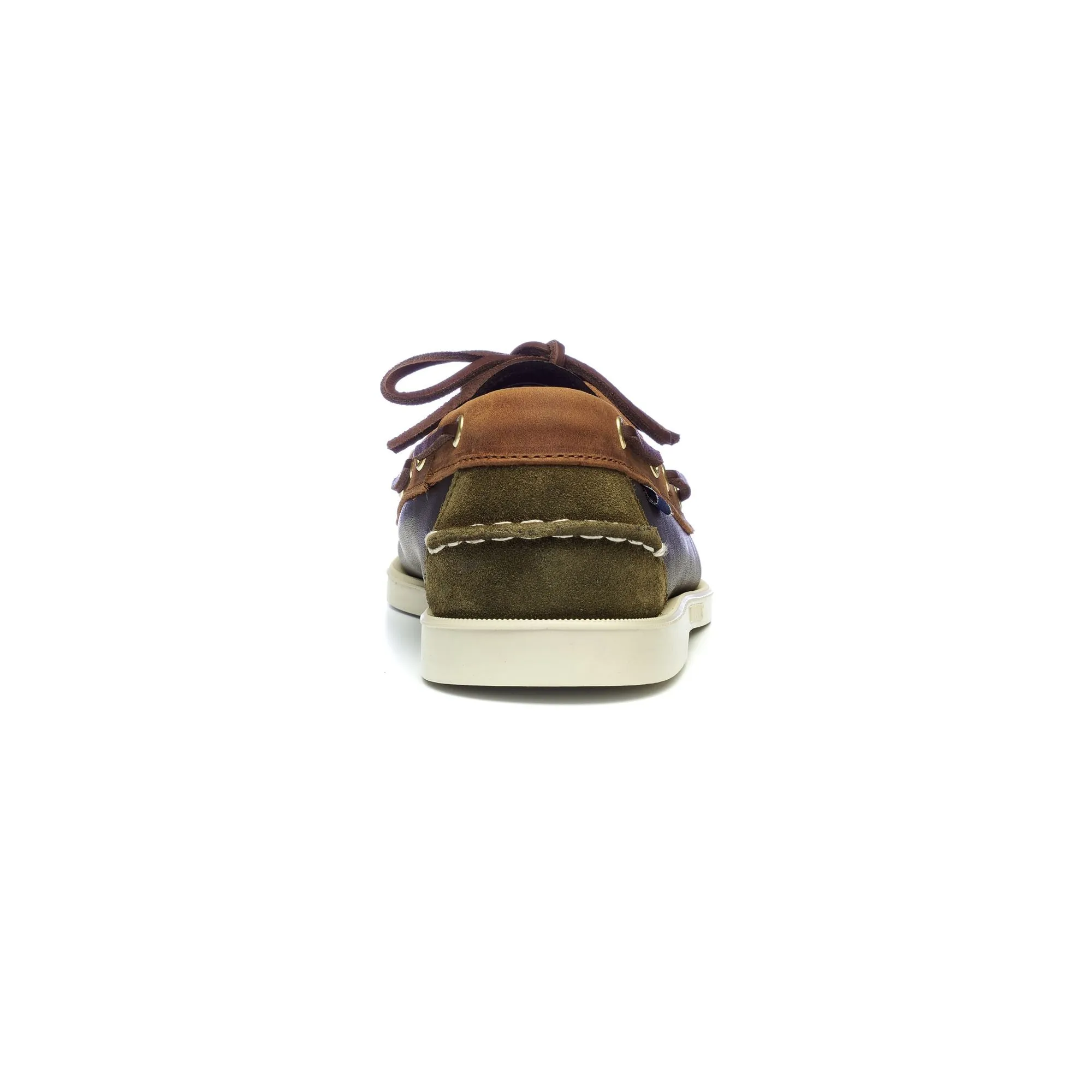 PORTLAND LEA OIL CH SUE - Docksides - Mocassin - Man - BLUE NAVY- BROWN TAN- GREEN MUSK sold by Sebago product image thumbnail 5