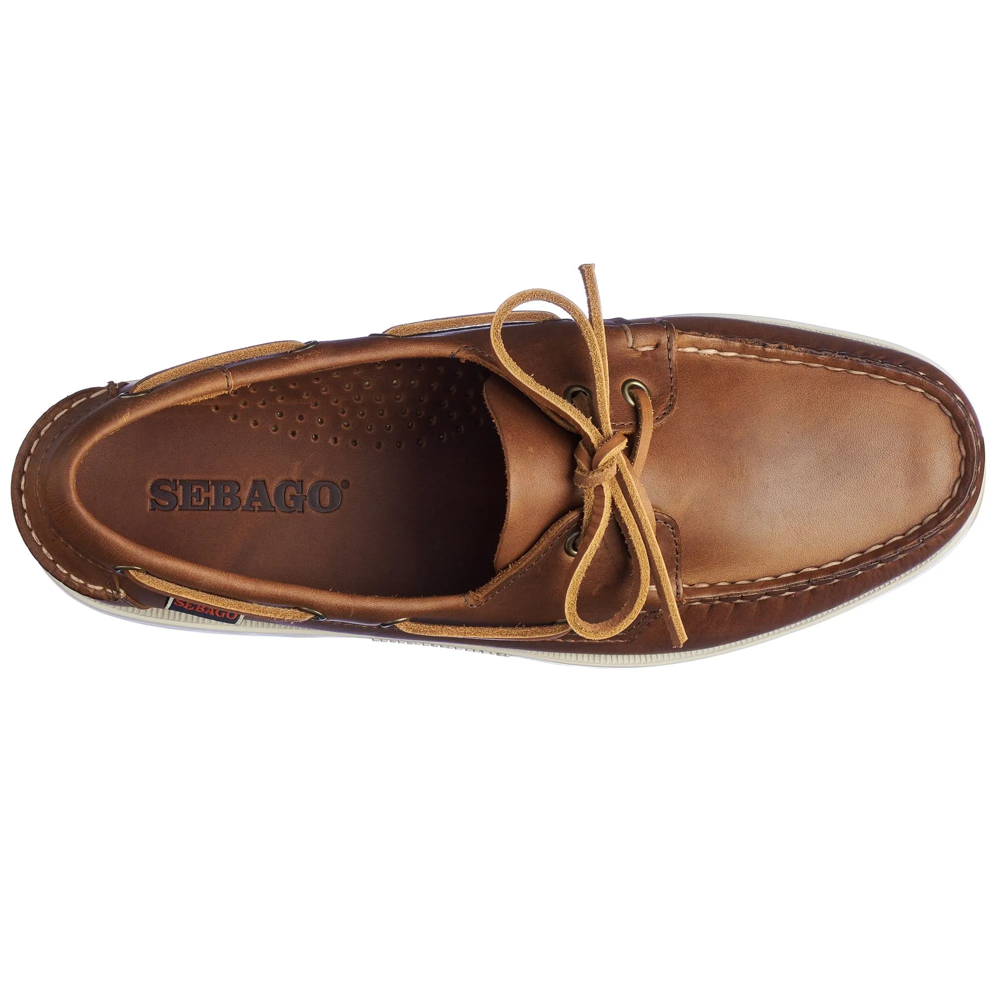 PORTLAND PREMIUM FULL GRAIN - Docksides - Mocassin - Man - TOBACCO sold by Sebago product image thumbnail 4