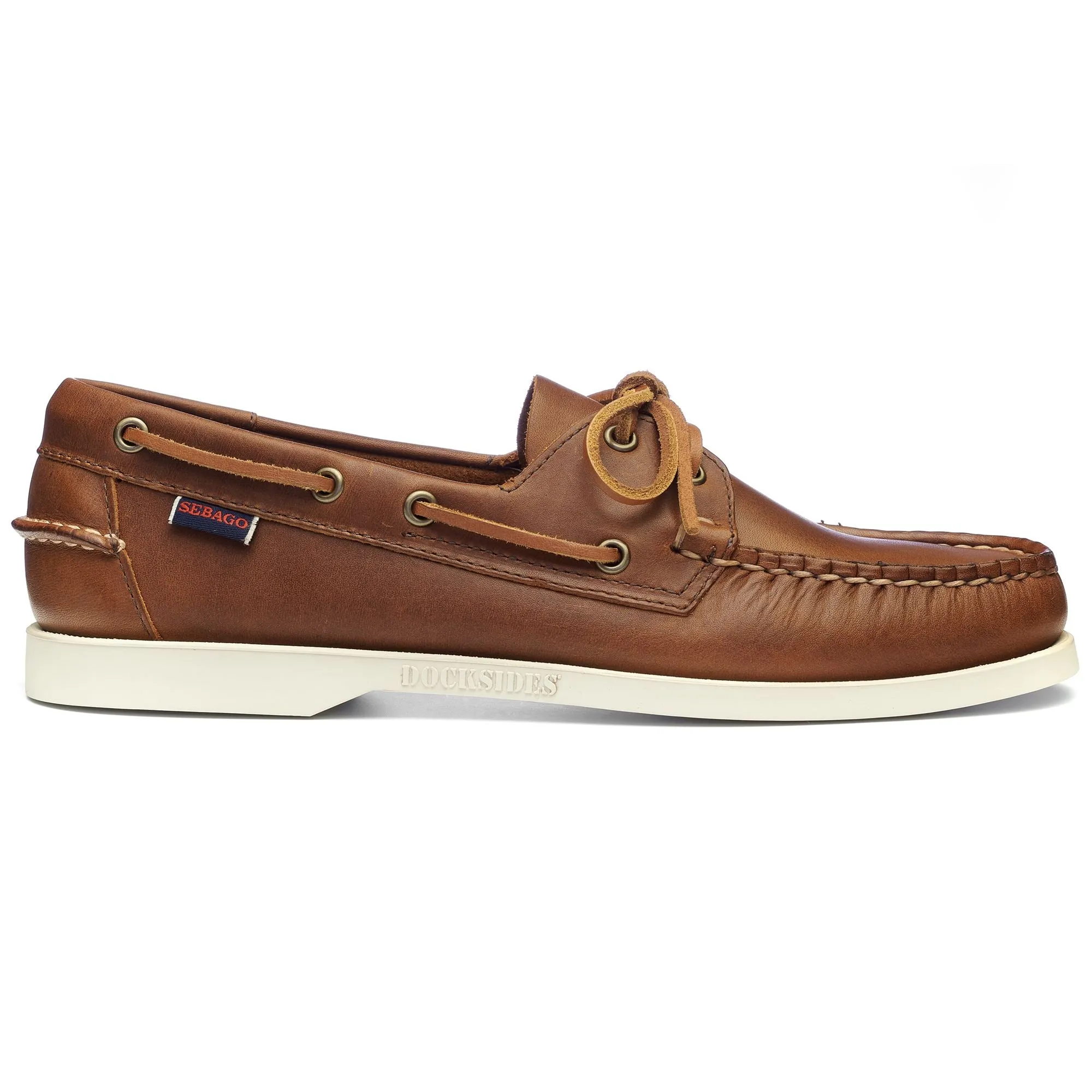 PORTLAND PREMIUM FULL GRAIN - Docksides - Mocassin - Man - TOBACCO sold by Sebago